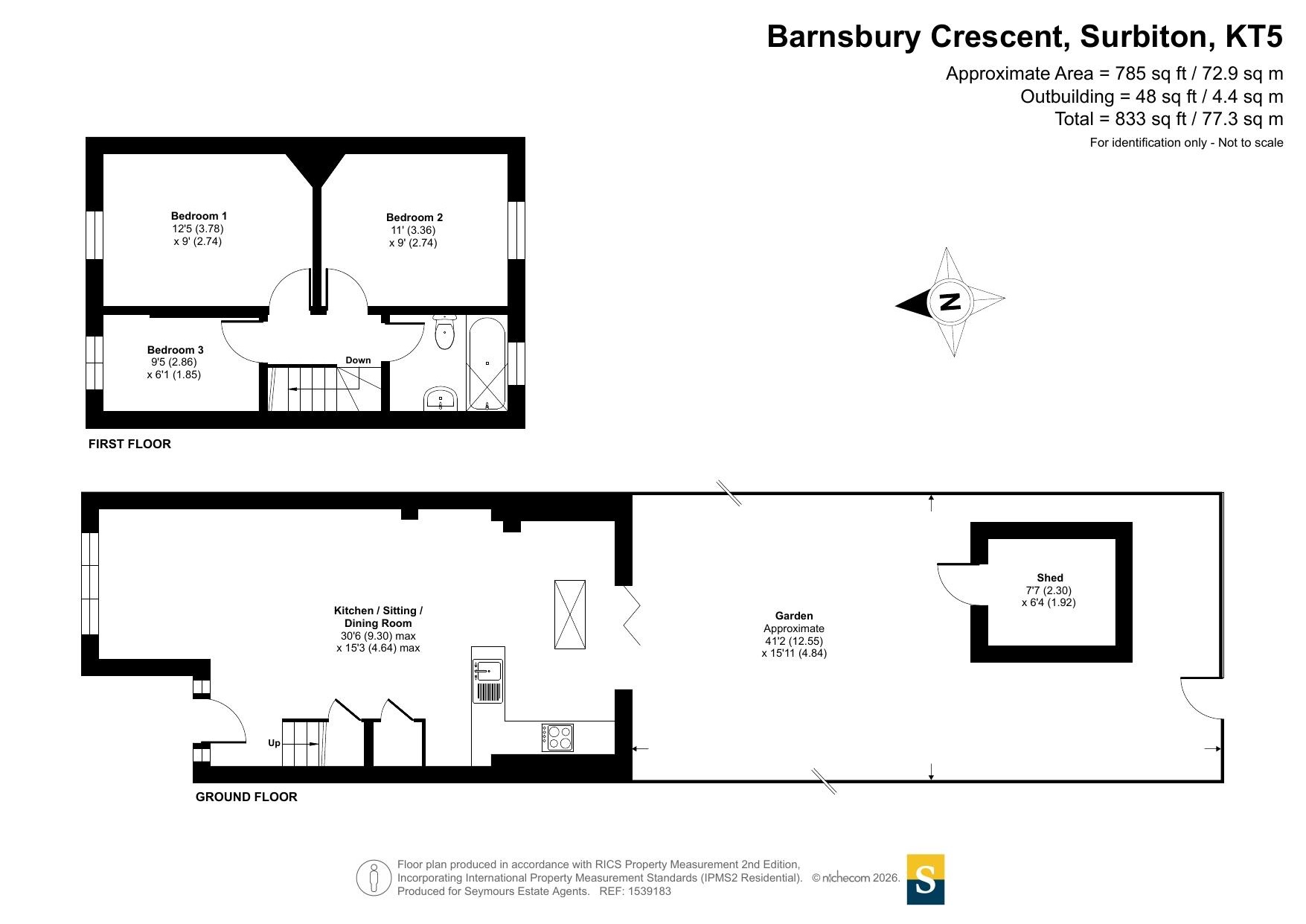 Barnsbury Crescent, Surbiton floorplan