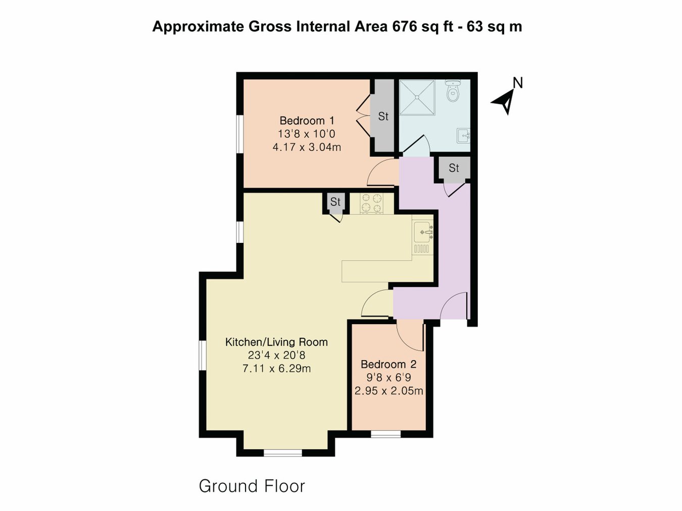 10, The Old George, Nailsworth floorplan