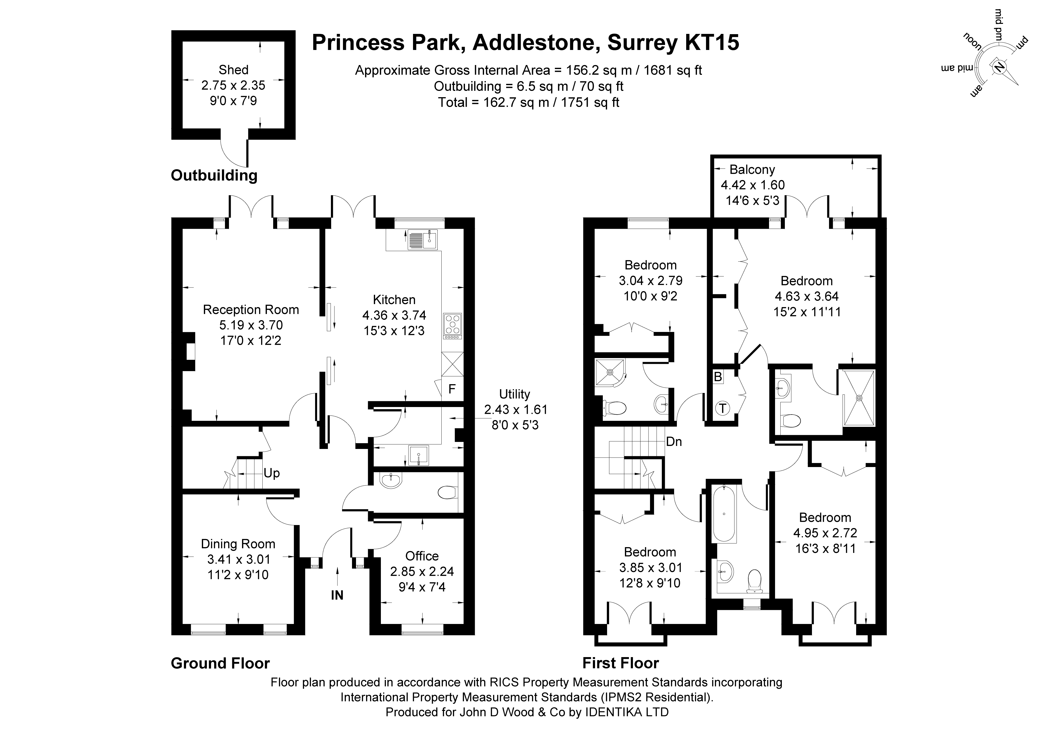 3, Princess Park, Surrey floorplan