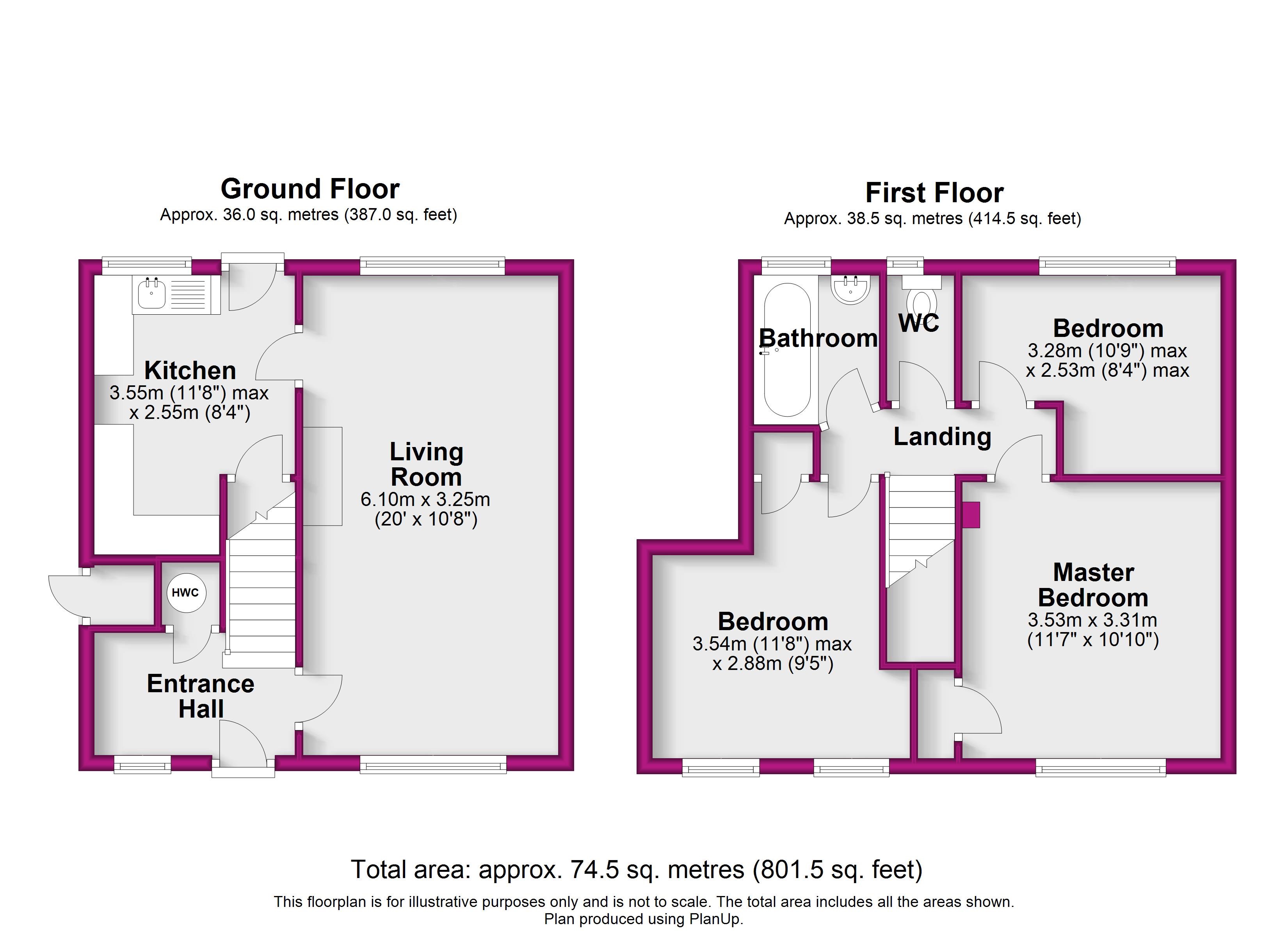 3 Bedrooms Terraced house for sale in Omers Rise, Burghfield Common, Reading RG7