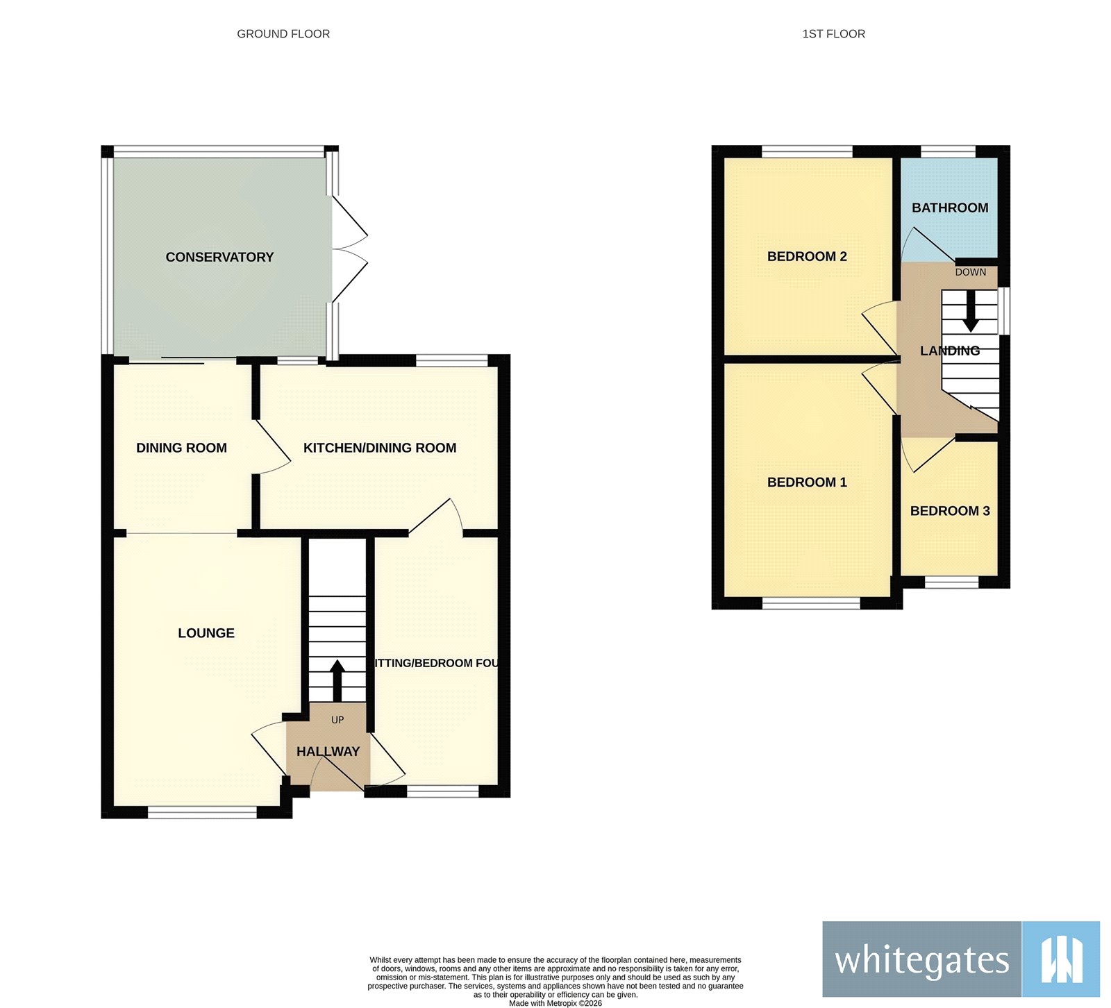 97, Longdown Road, Merseyside floorplan