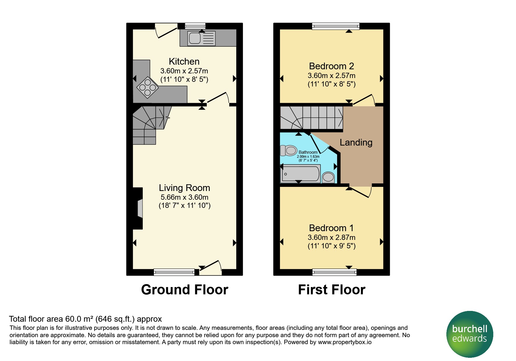 4, Larch Crescent, NOTTINGHAM floorplan