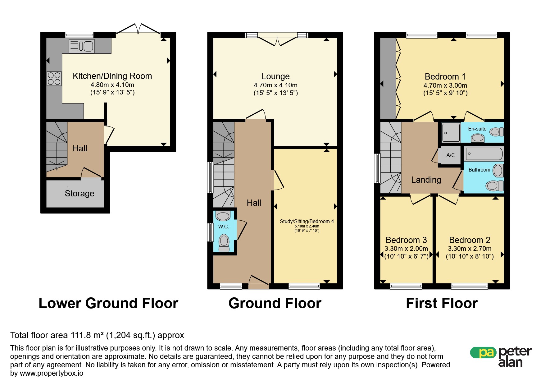 62, Cottingham Drive, Cardiff floorplan