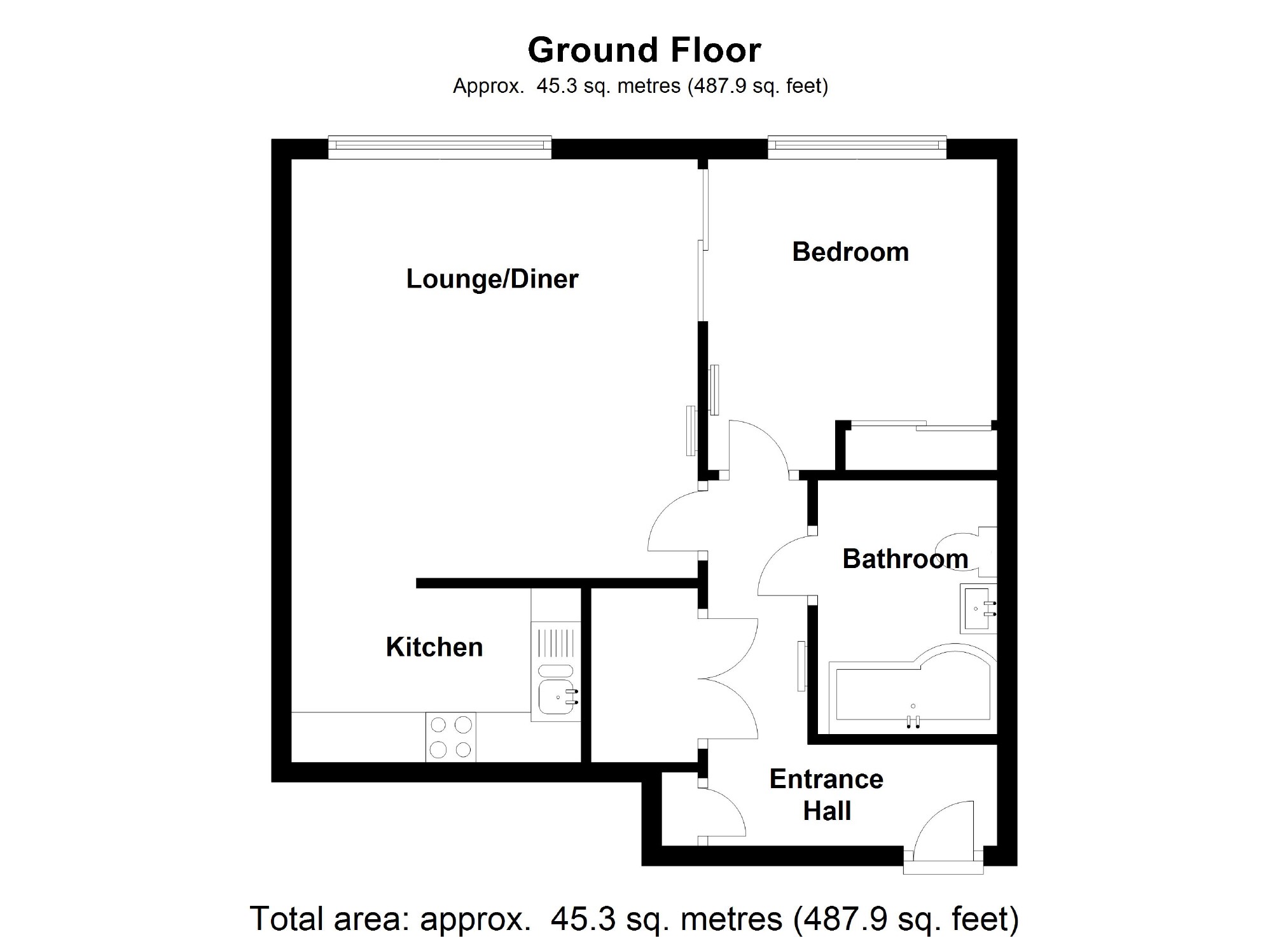 1 Bedrooms Flat for sale in Brooklyn House, Central Milton Keynes, Bucks MK9