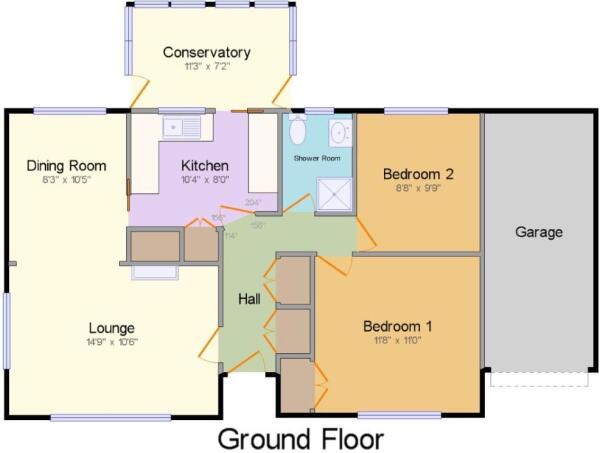 Seaway Gardens, St. Marys Bay, Romney Marsh, Kent, TN29 floorplan