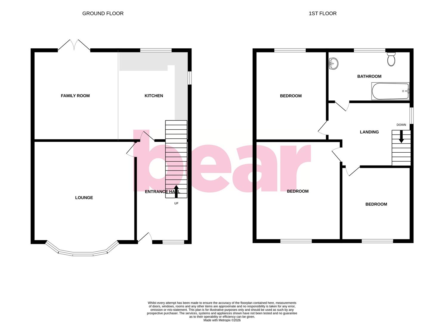 26, Fairview Gardens, Leigh-on-Sea floorplan