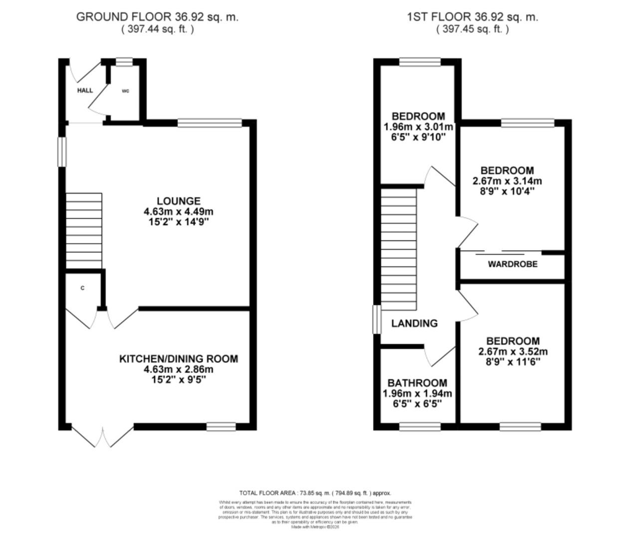 6, Singleton Close, Southport floorplan