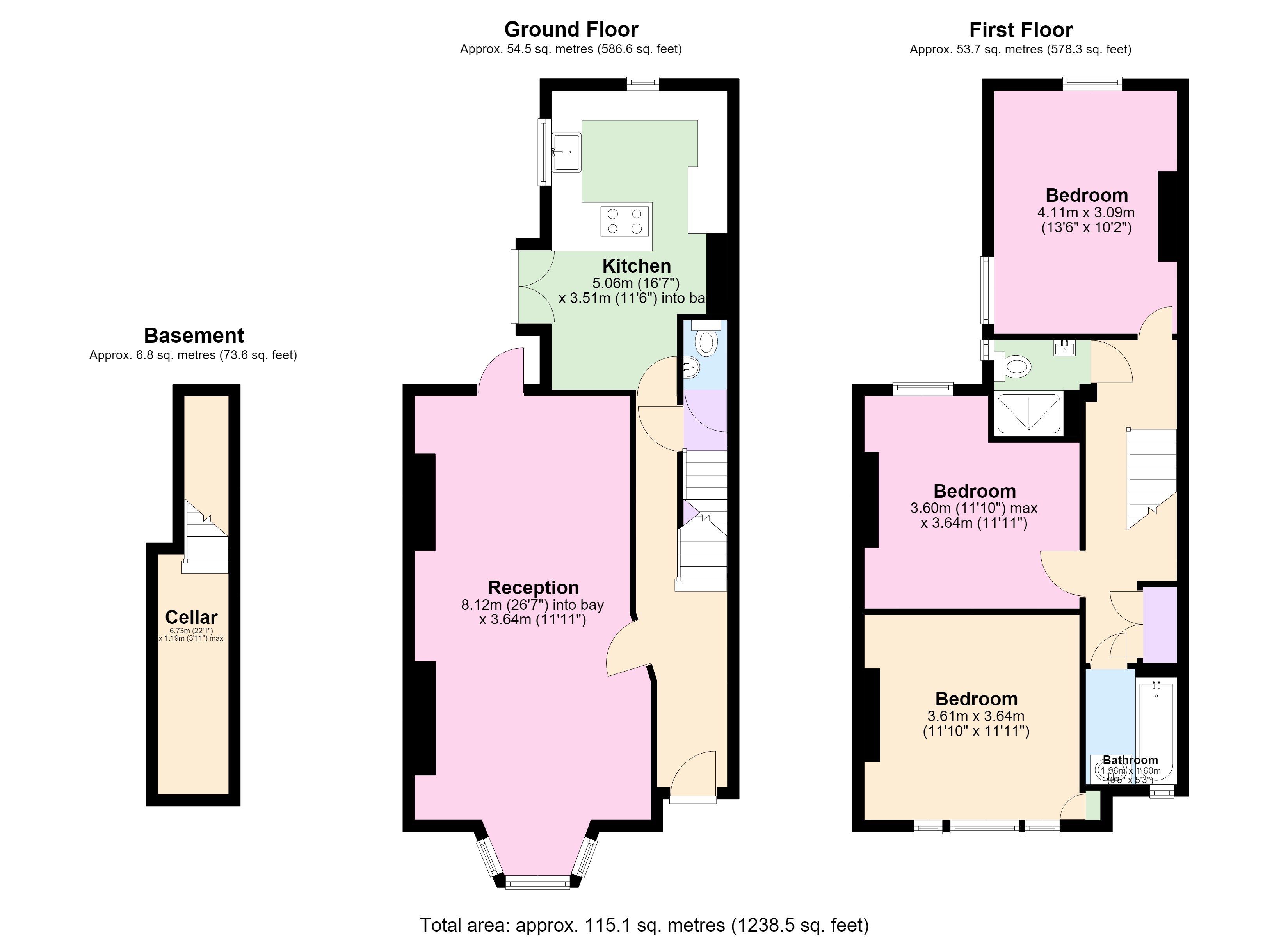 16, Dinsdale Road, Blackheath floorplan