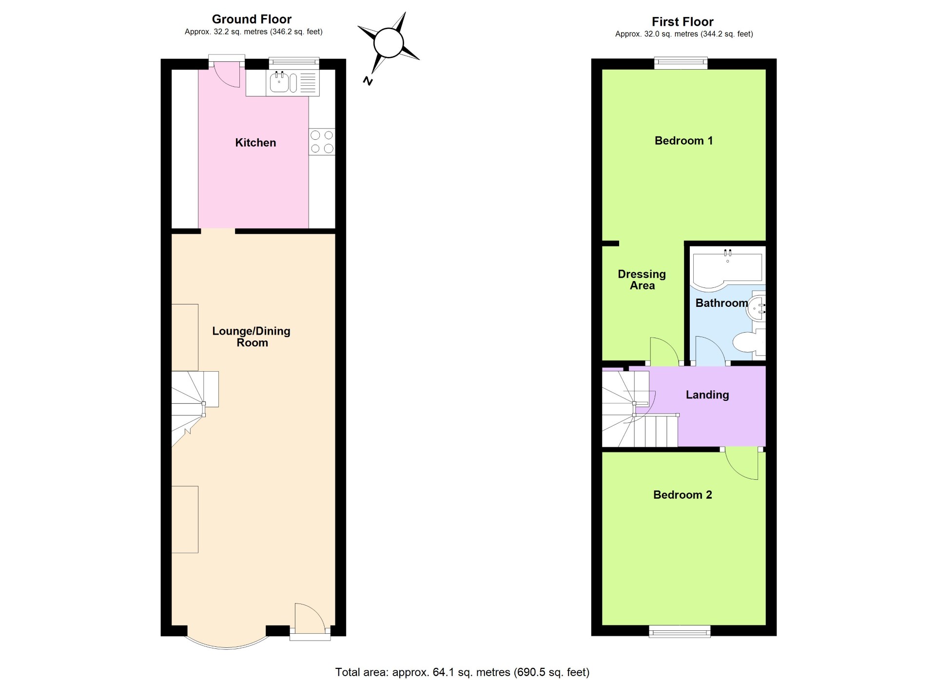 21, College Street, Wellingborough floorplan