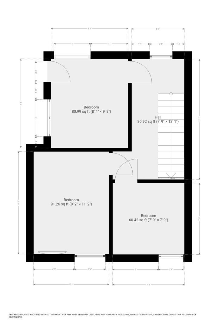 89, Charles Street, Porth floorplan