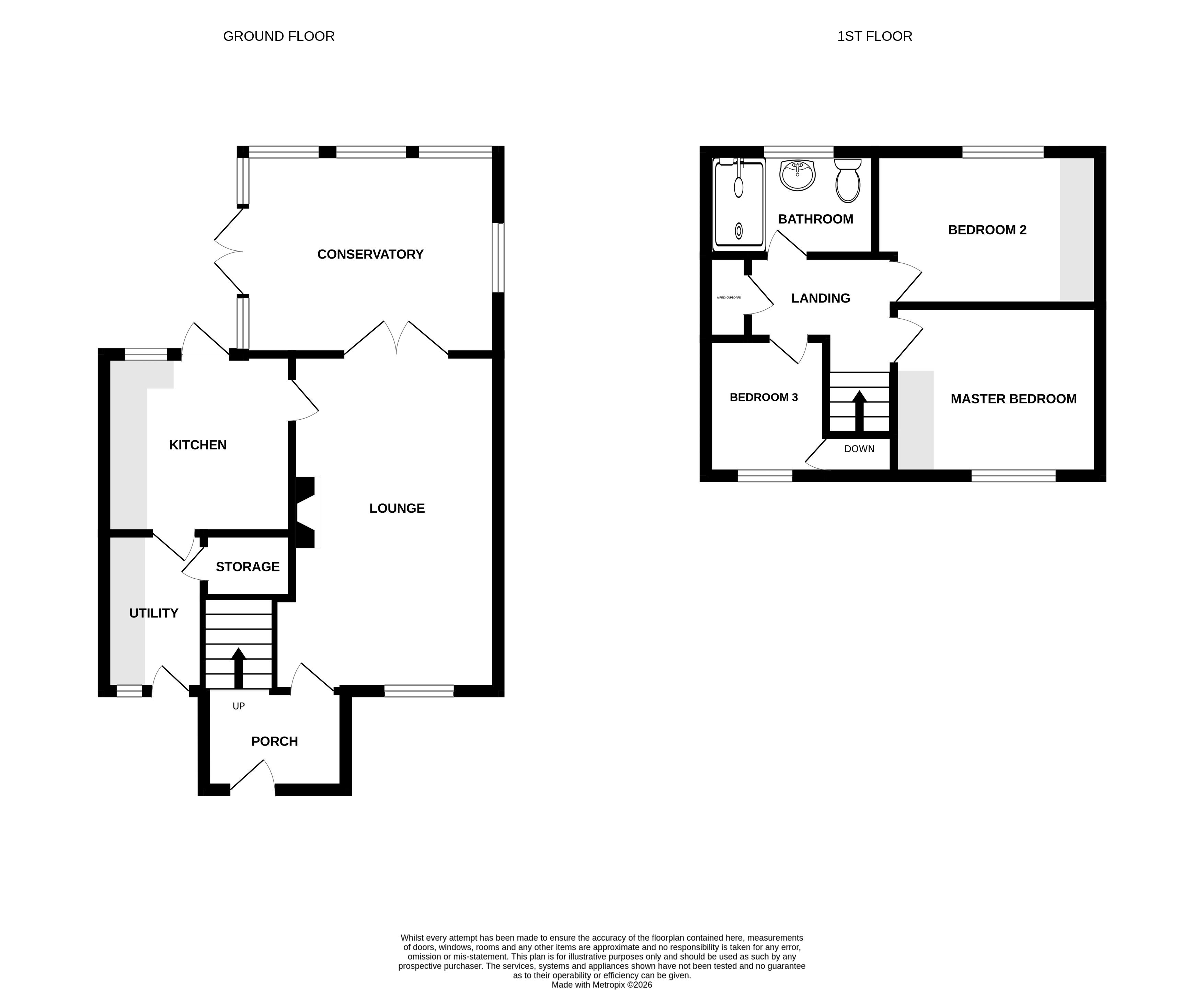 33, Oak Road, Colchester floorplan