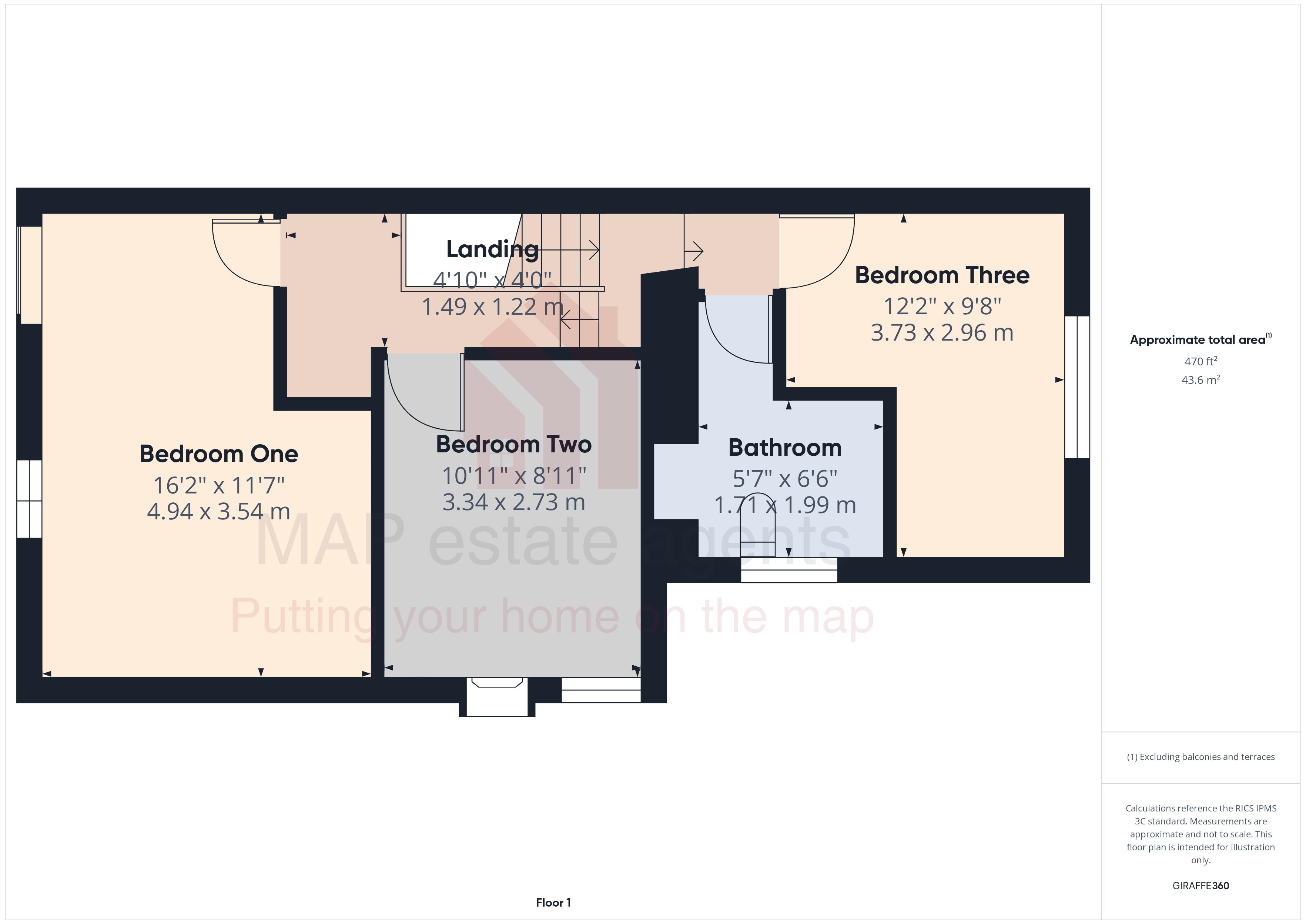 234, Agar Road, Redruth floorplan