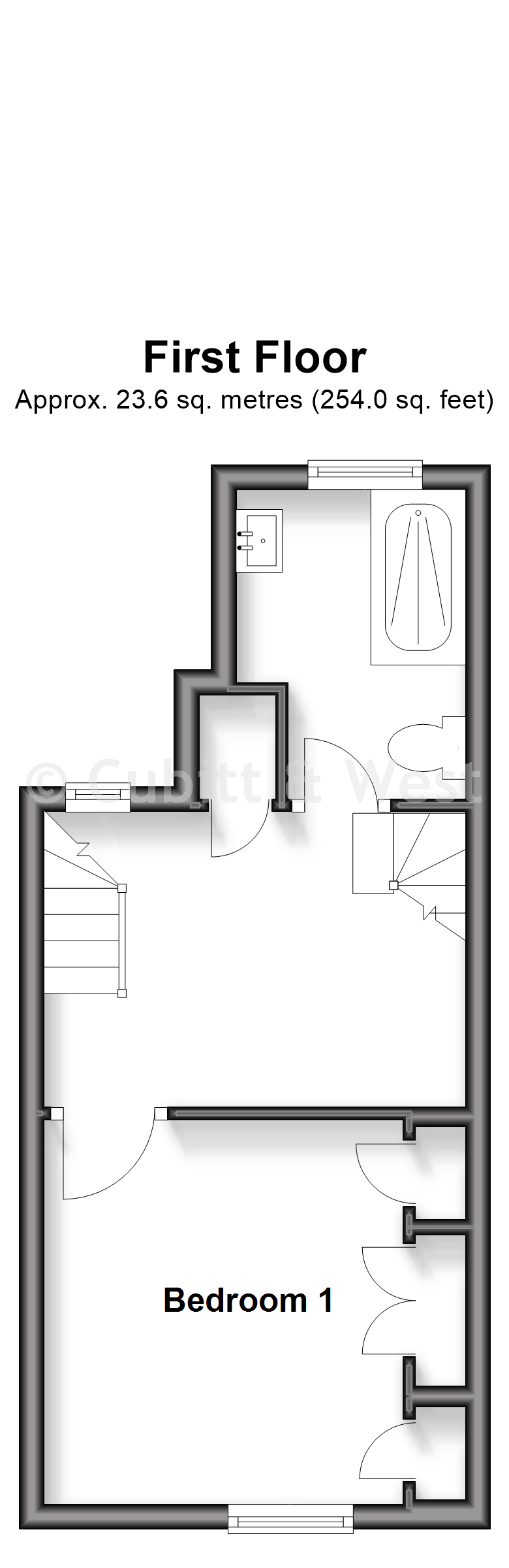 5, St. Martin's Lane, Lewes floorplan