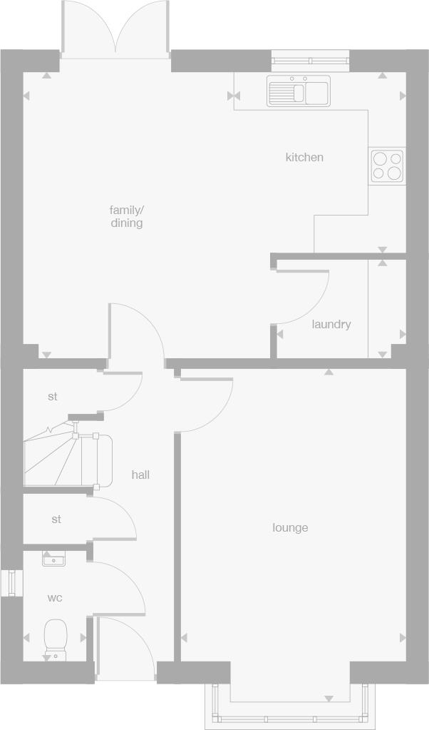 32, Felks Stile Road, Off Blackmoorfoot Road, Huddersfield floorplan