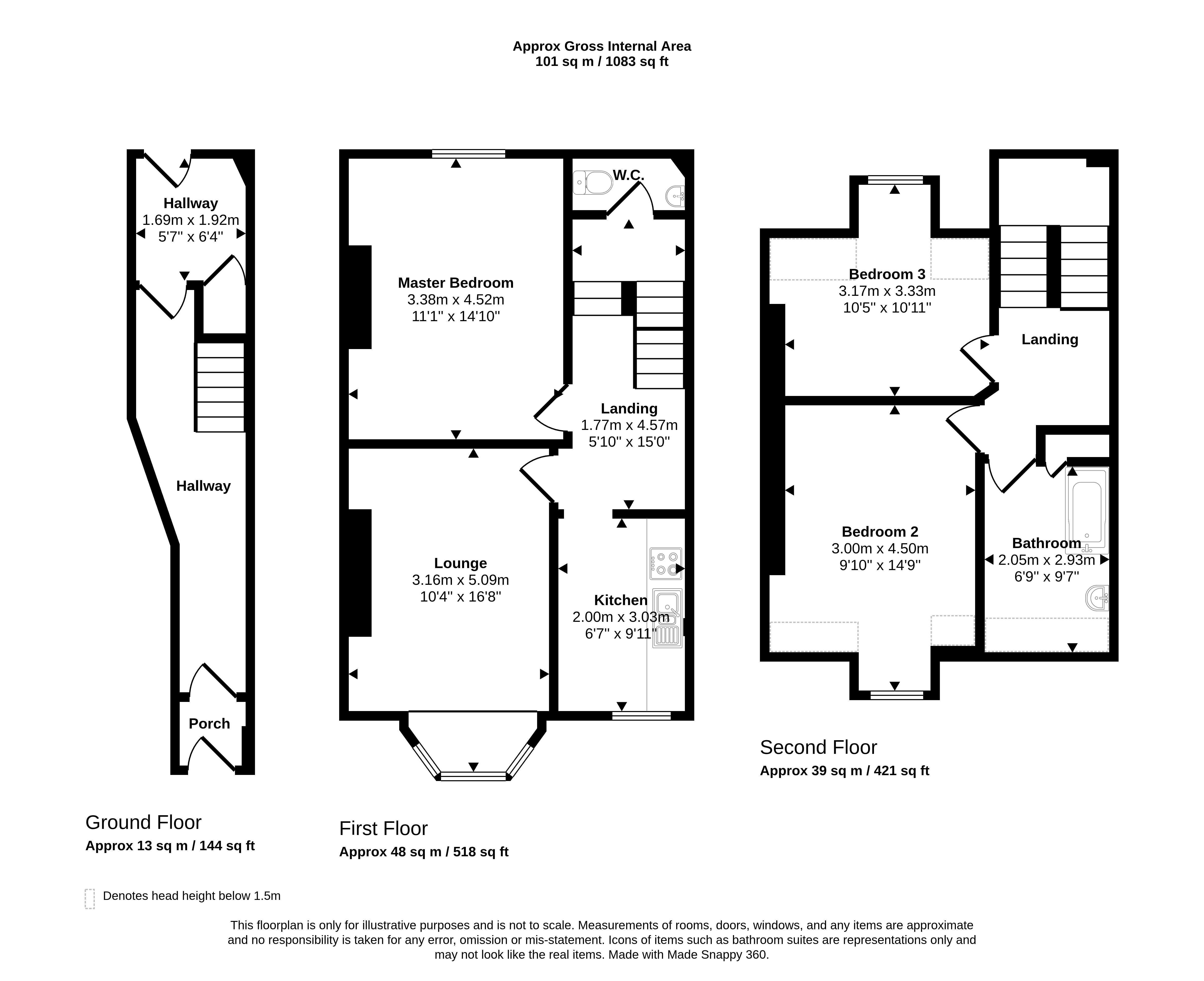 Station Road, Whitley Bay floorplan