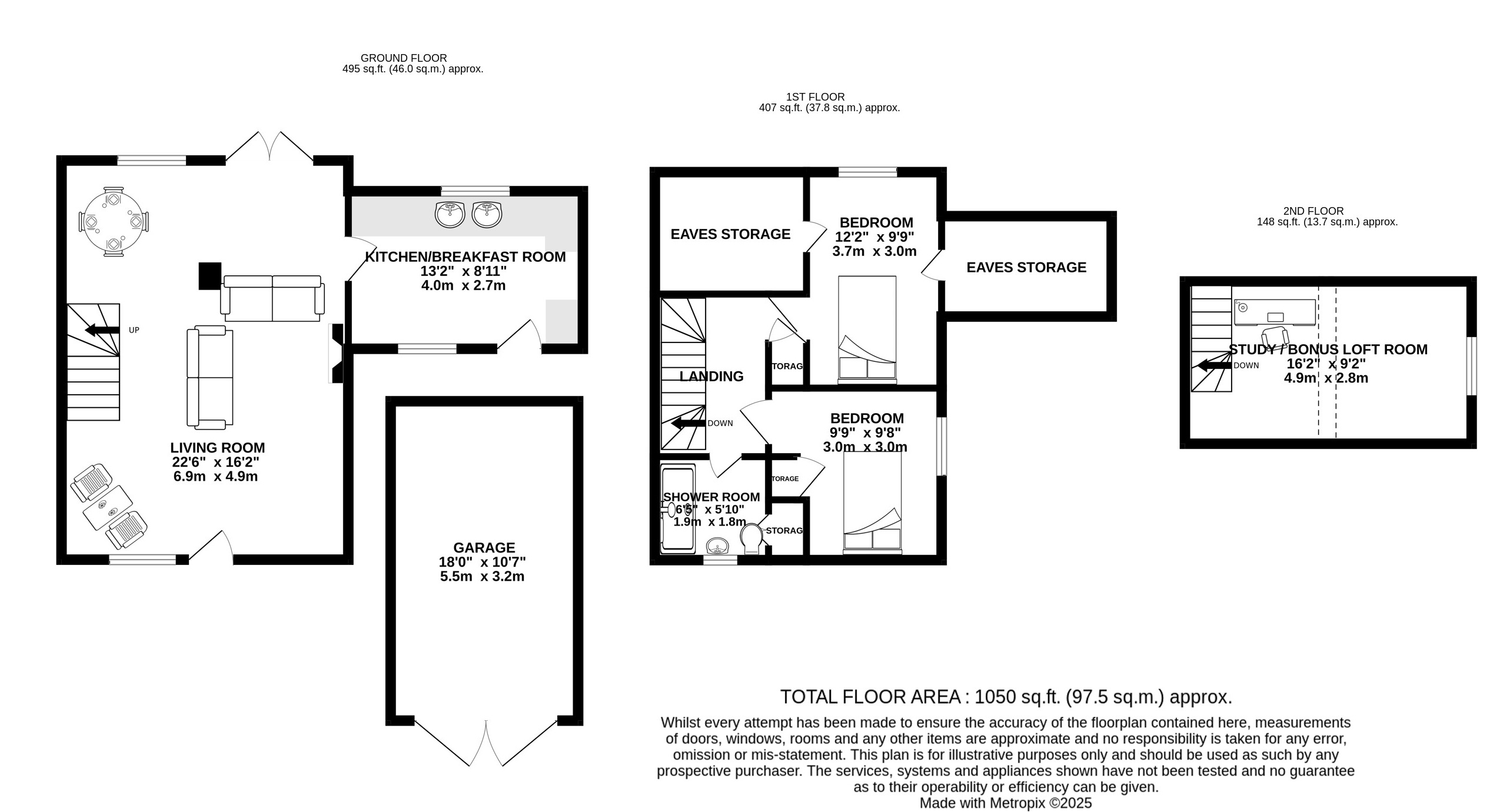 3, Church Lane, East Sussex floorplan