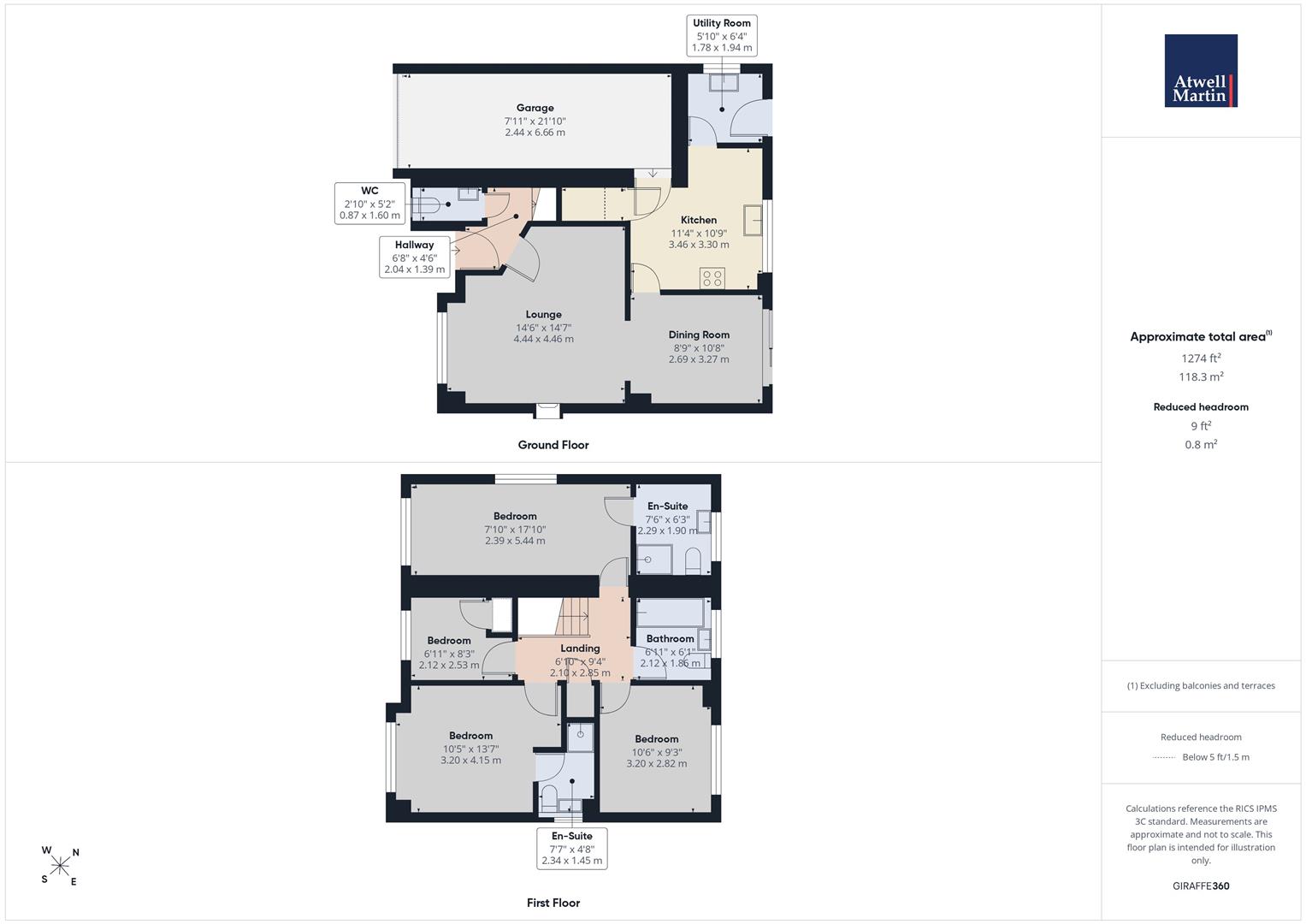3, Acacia Close, Chippenham floorplan