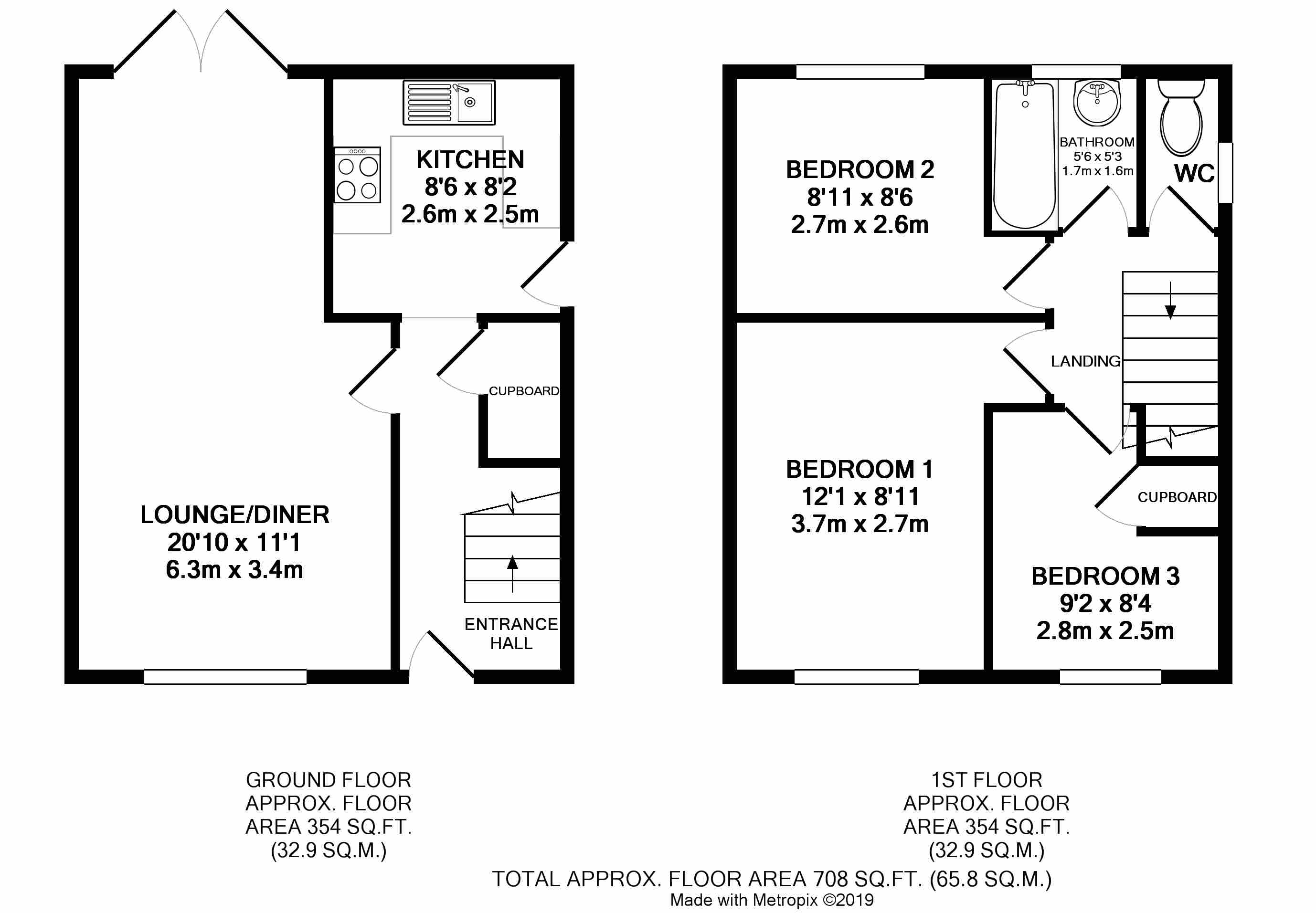 3 Bedrooms Semi-detached house for sale in Fastnet Way, Littlehampton BN17