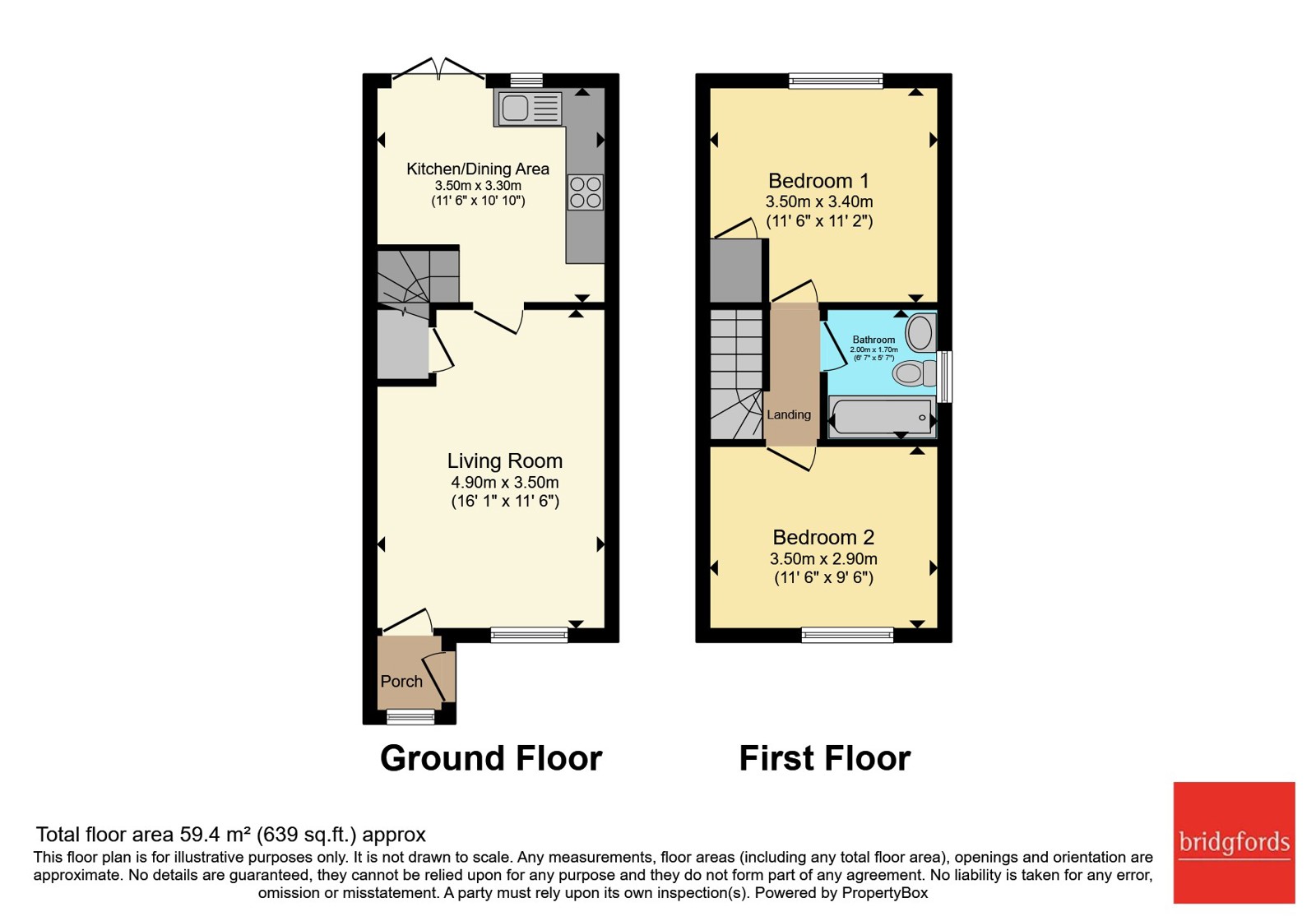 24, Kingfisher Mews, West Yorkshire floorplan