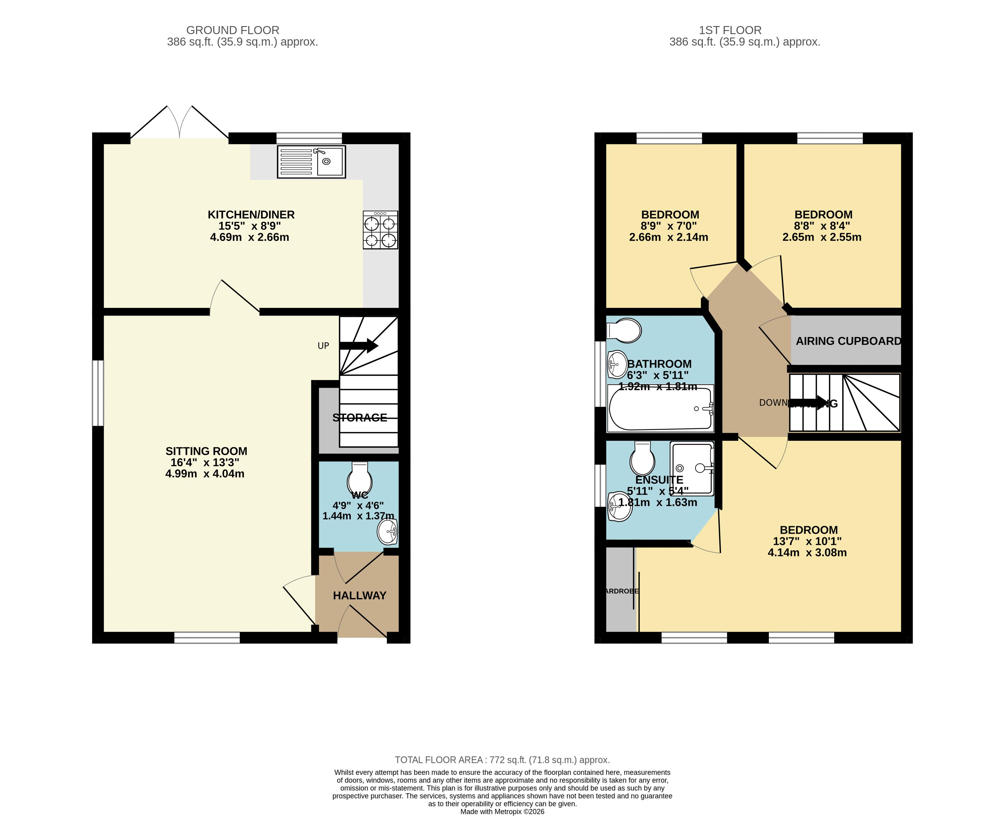 4, Dymock Red Walk, Hereford floorplan