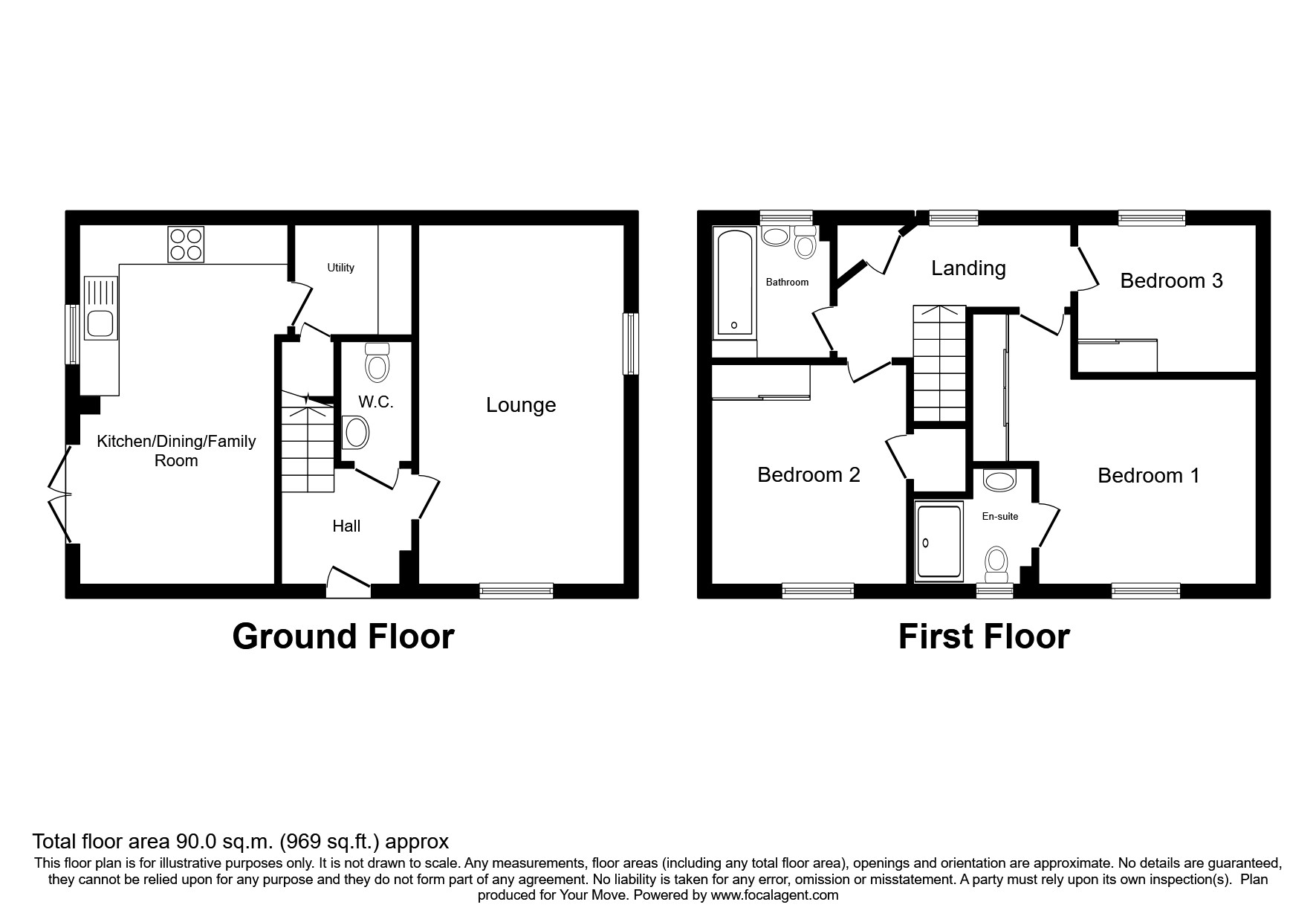 Way, Church Gresley, Swadlincote, Derbyshire DE11, 3 bedroom