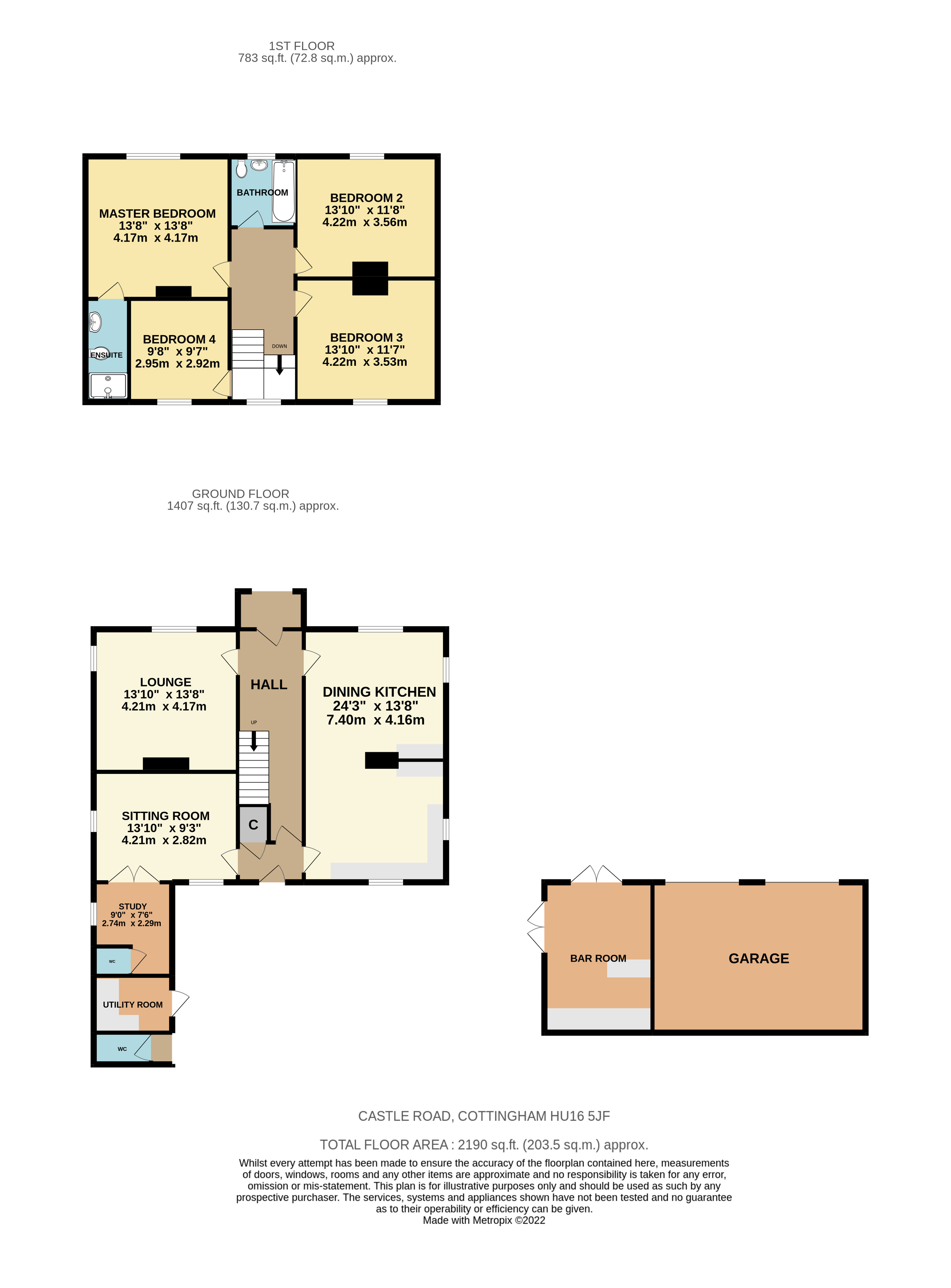 Castle Road, Cottingham, East Yorkshire HU16, 4 bedroom detached house