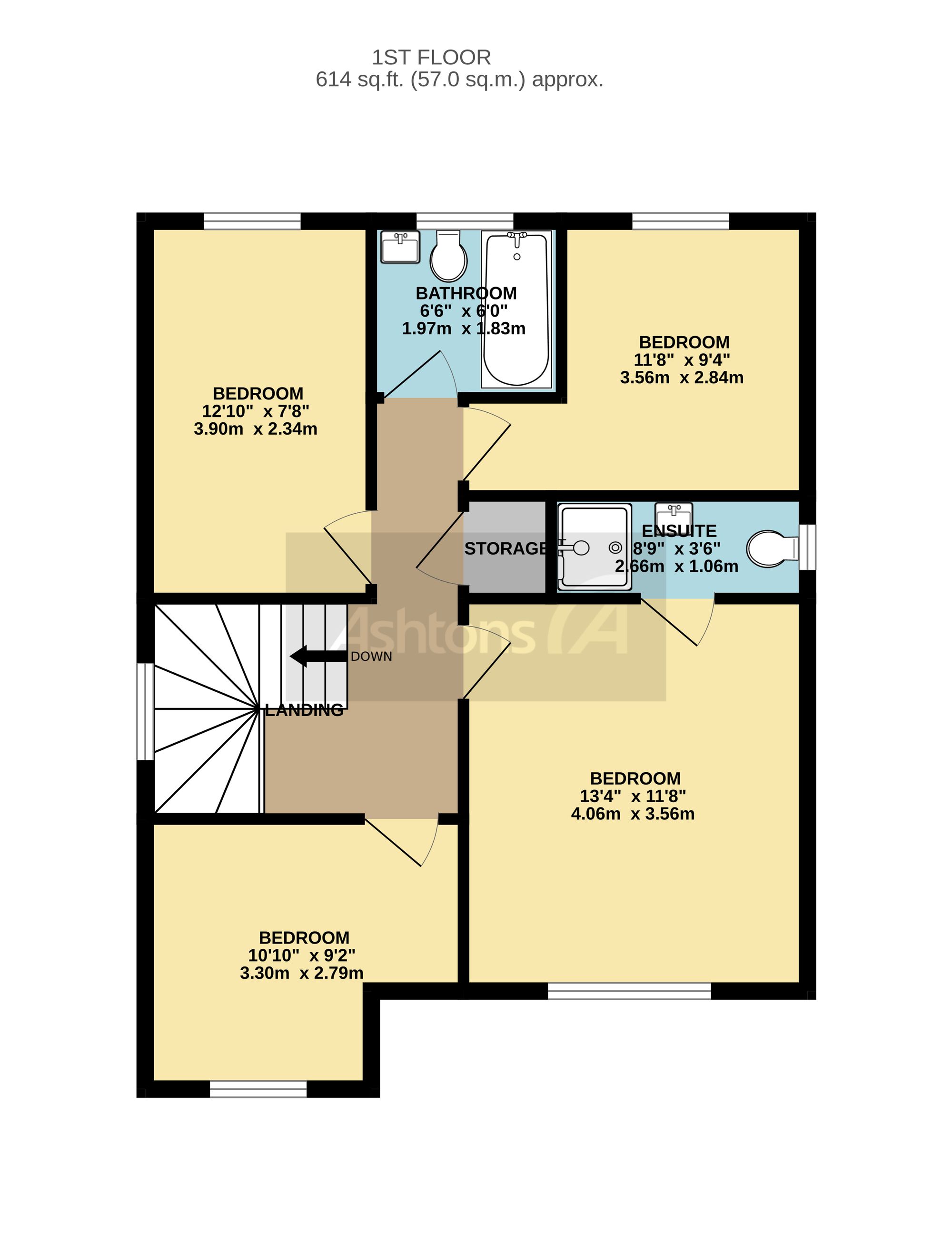 3 Cotswold Gardens, Warrington floorplan