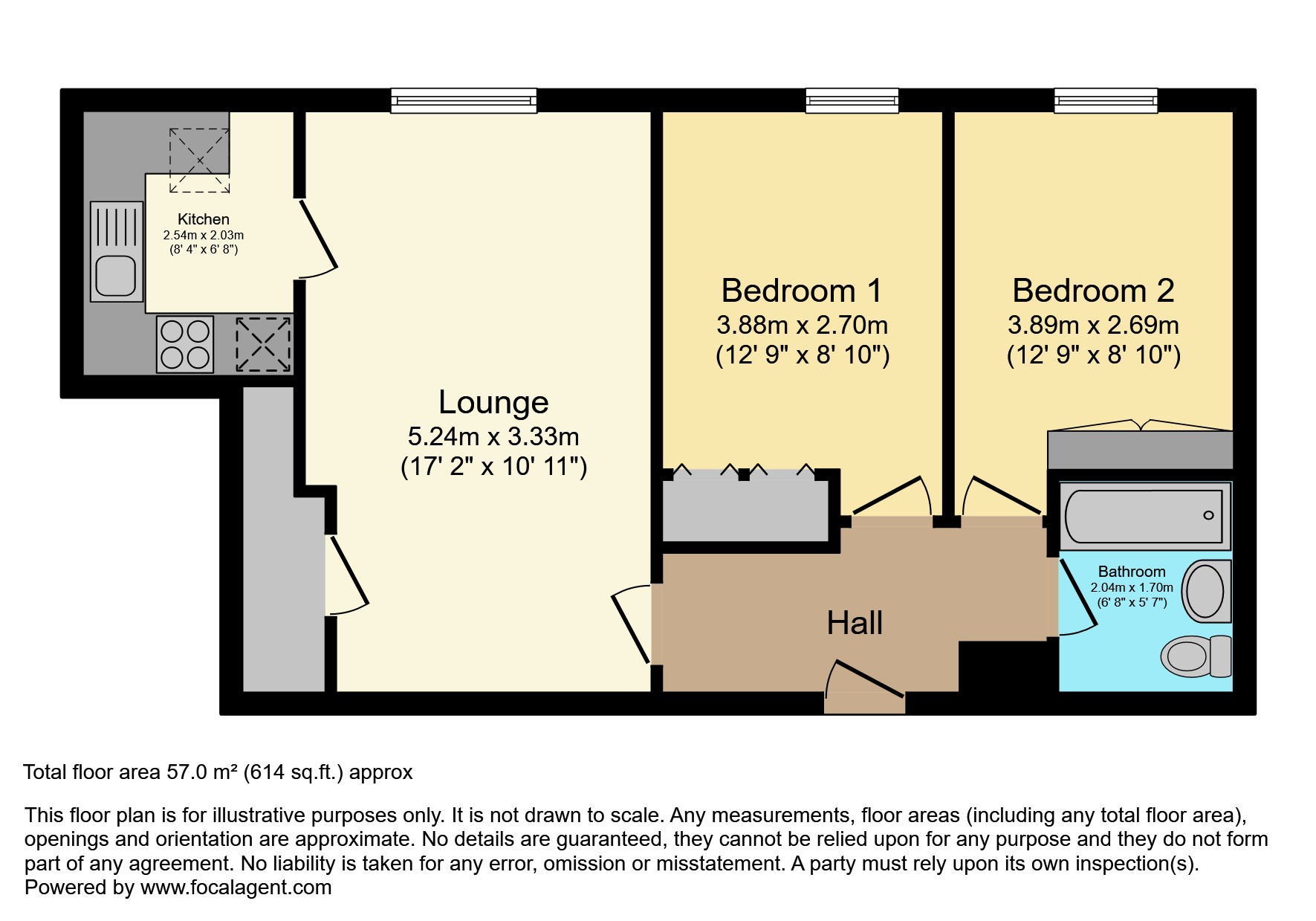 17, Hillyard Court, Wareham floorplan