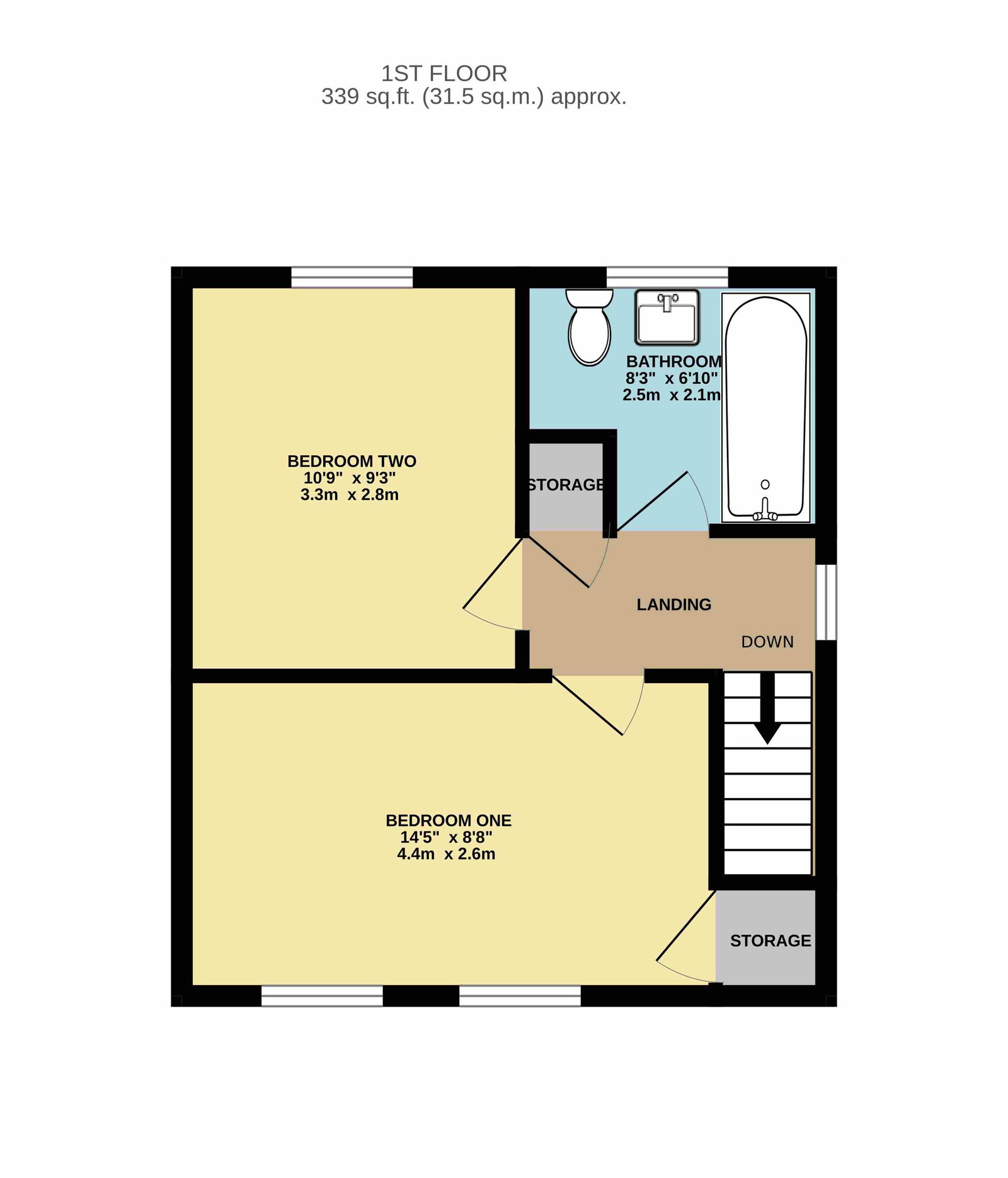 4, Mulberry Road, Cannock floorplan