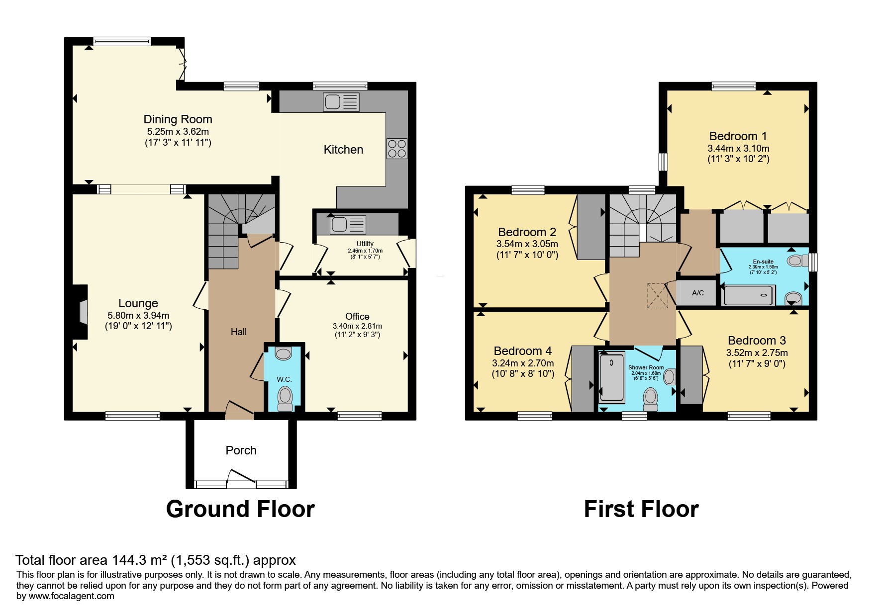 11, Rose Hip Walk, Witham St Hughs floorplan