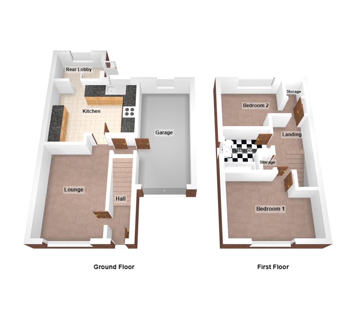 93, Higher Days Road, Swanage floorplan