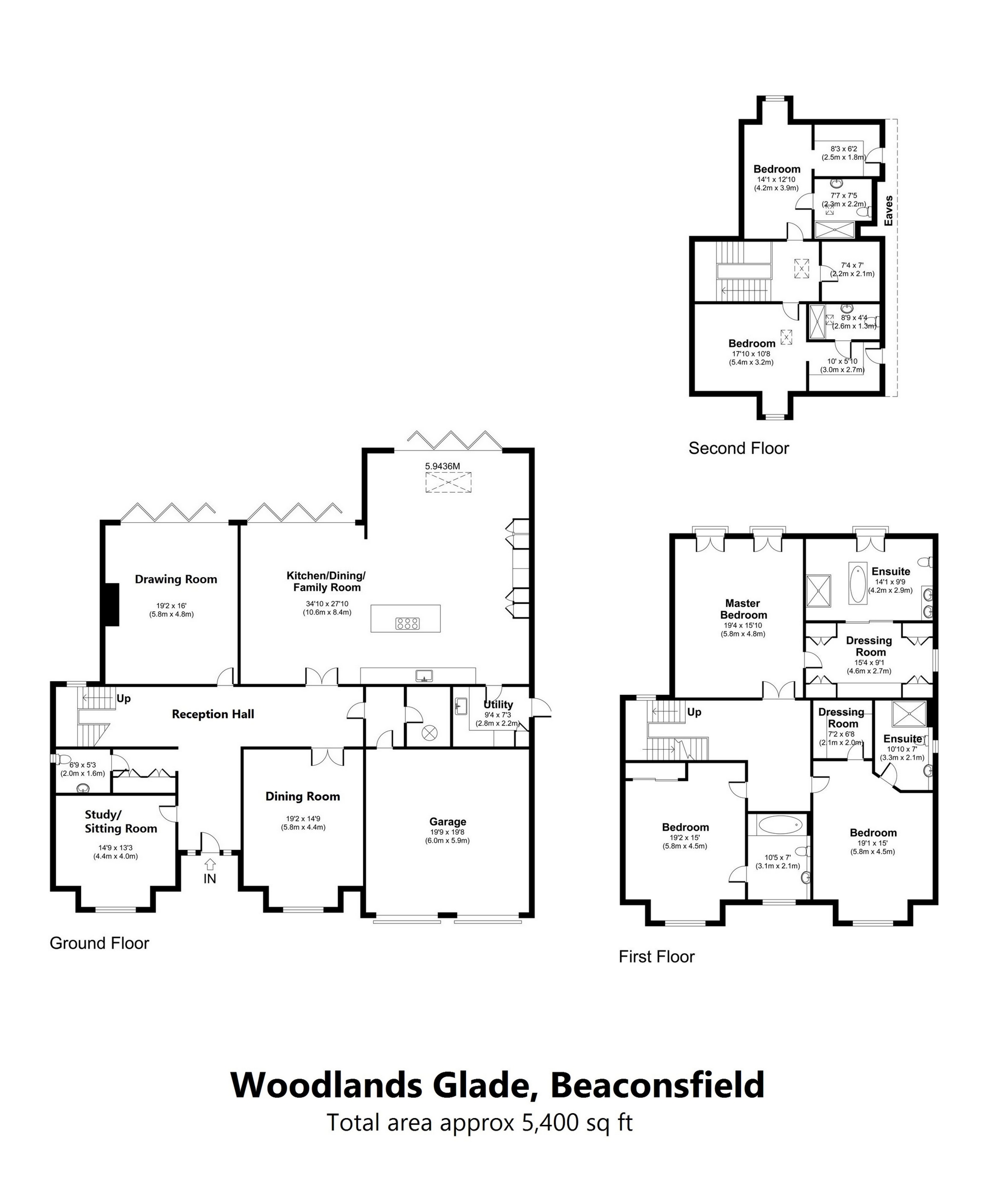 5 Bedrooms Detached house for sale in Woodlands Glade, Beaconsfield HP9