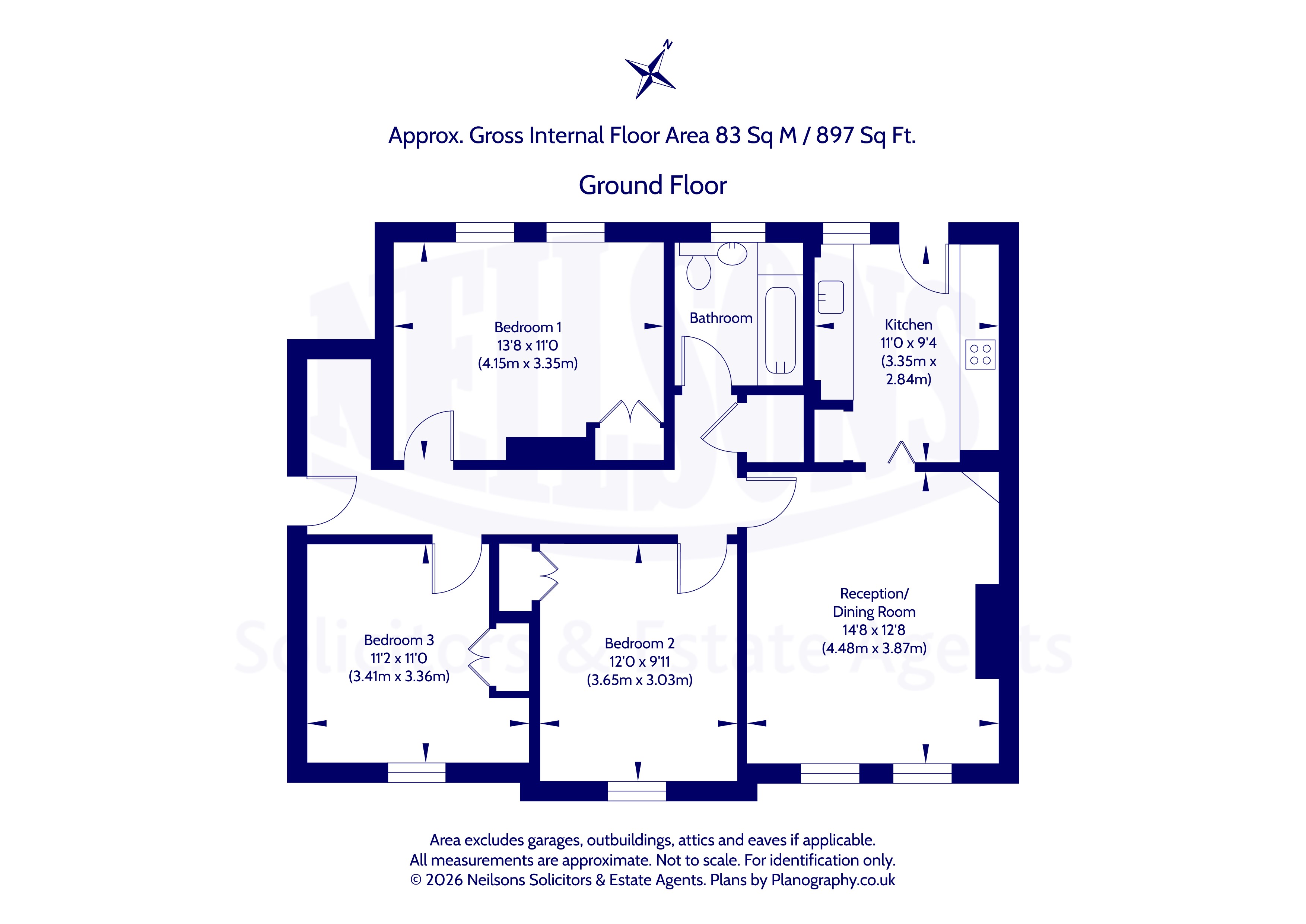 22, Campview, Danderhall floorplan
