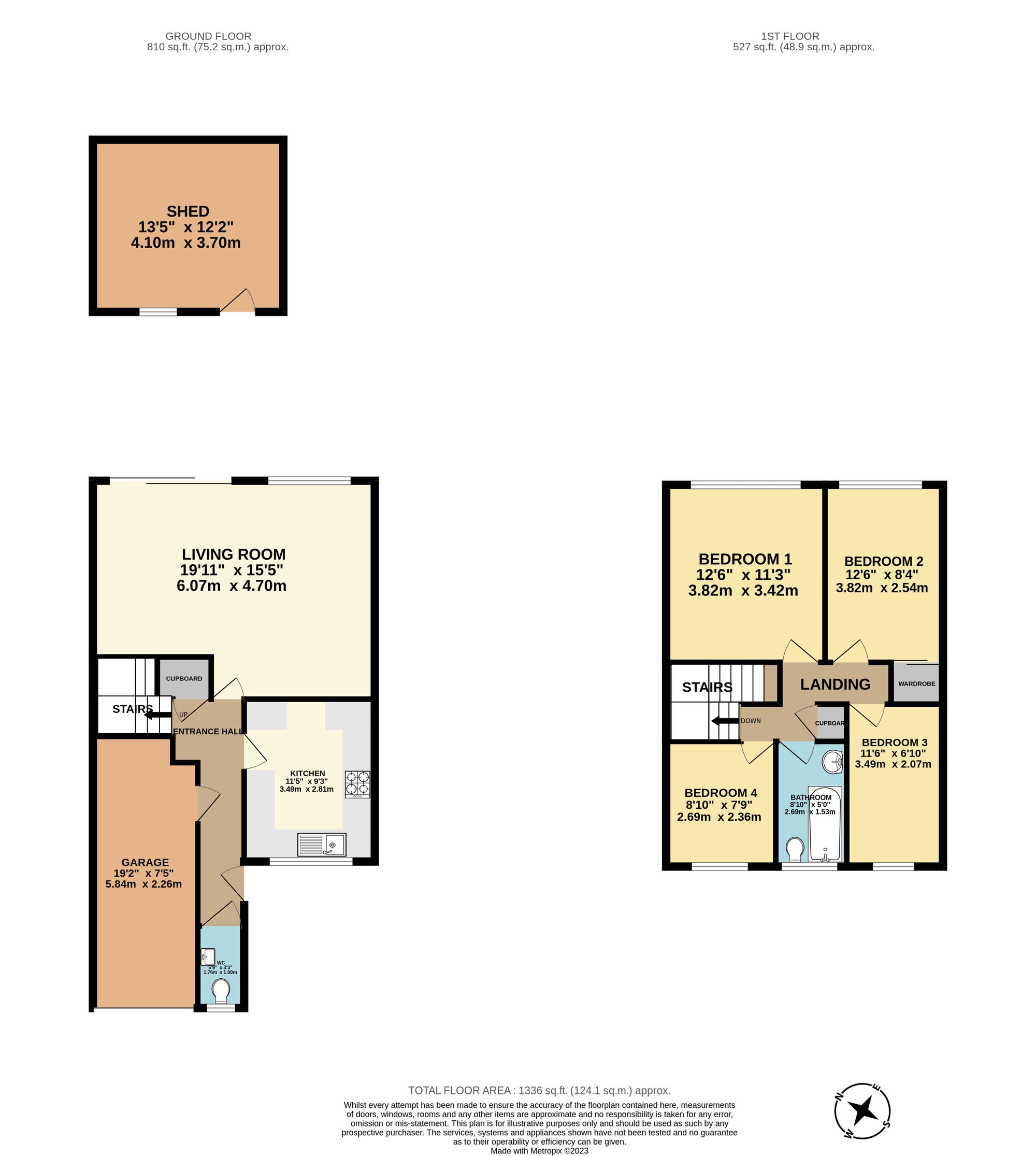 Dargets Road, Walderslade ME5, 4 bedroom terraced house for sale