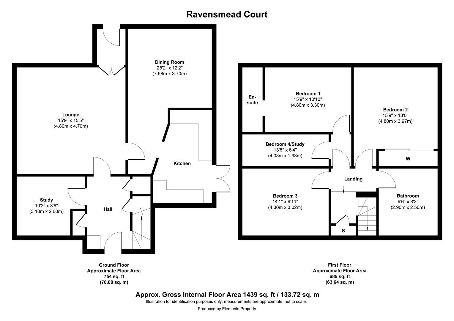 16., Ravensmead Court, Rotherham floorplan