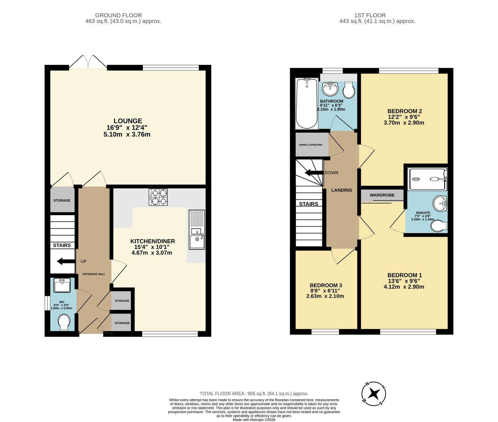 31, The Fort, Rochester floorplan