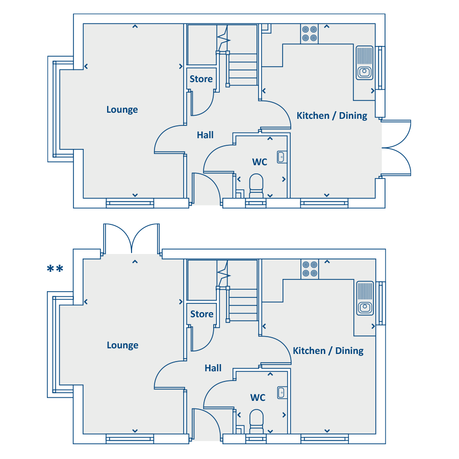 Plot 74, Soothill Lane, Batley floorplan