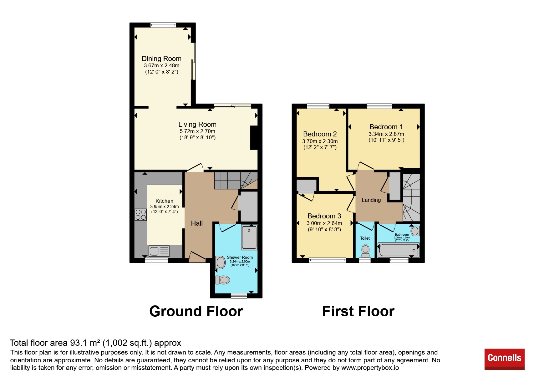 Deansway, Warwick floorplan