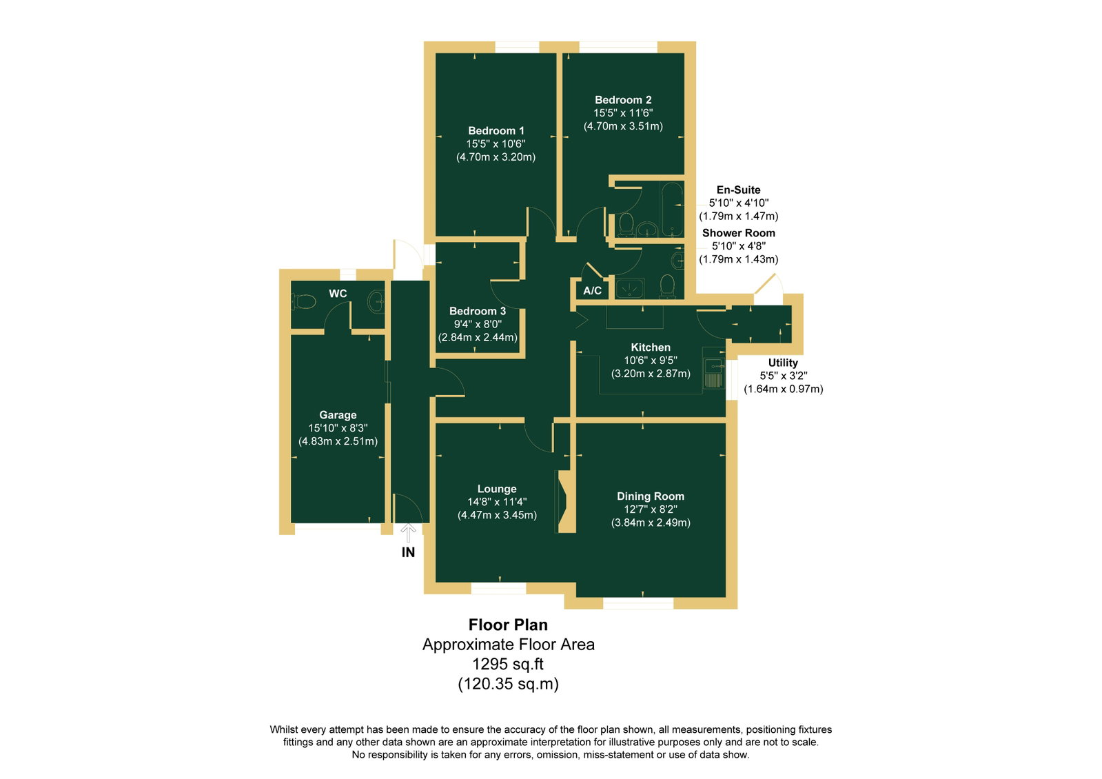 Keimar, Newland, Barnstaple floorplan