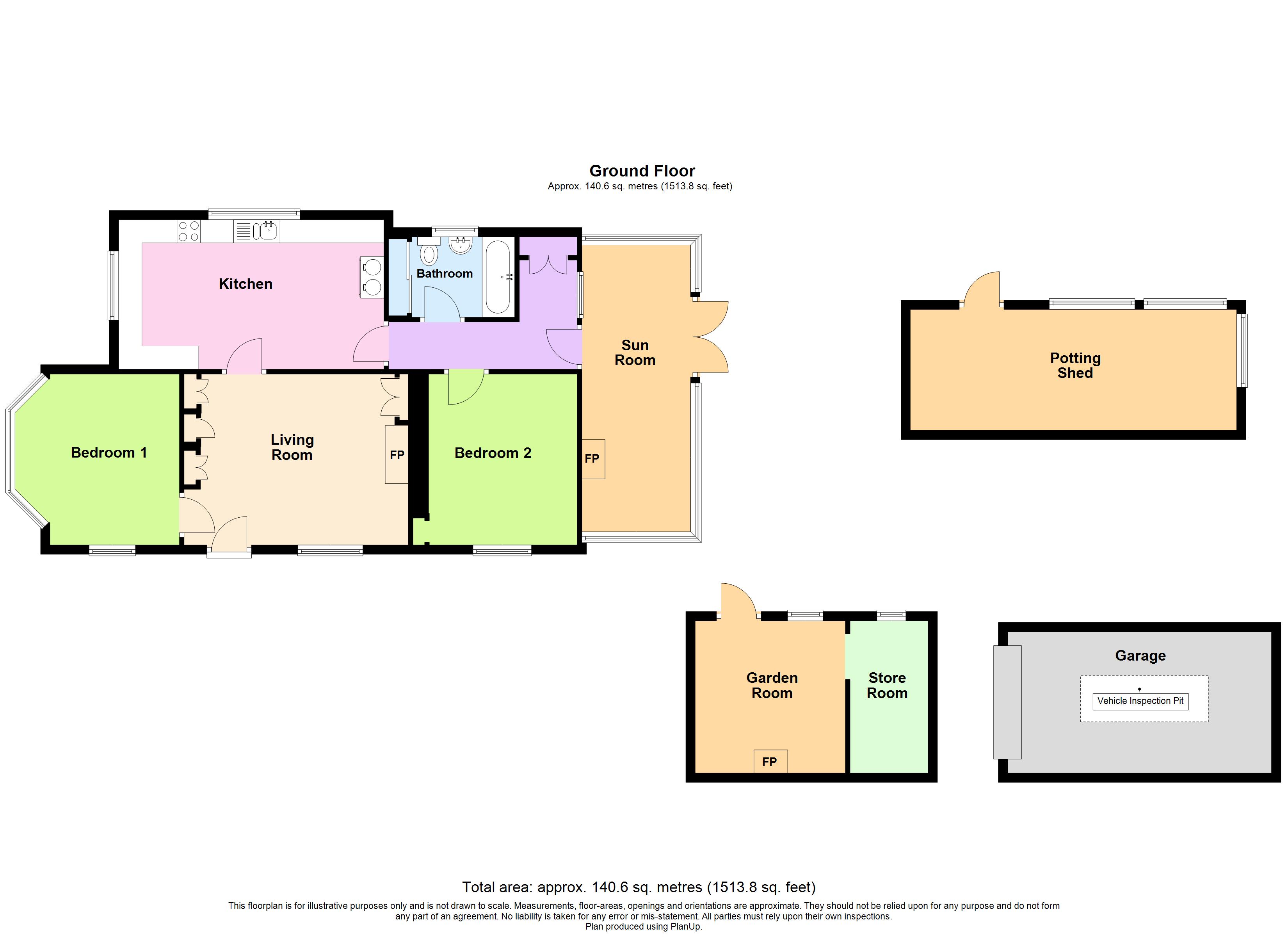 Westfield Mill Crossing,, Rosemarket, Pembrokeshire floorplan