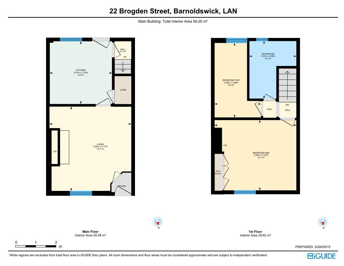 22, Brogden Street, Lancashire floorplan