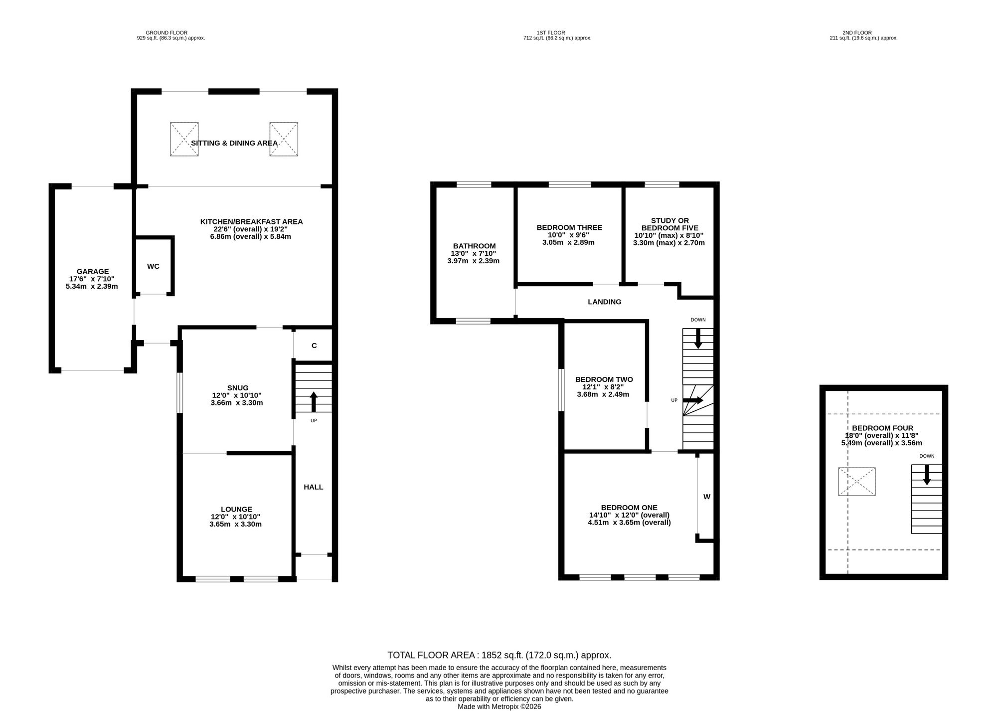 Penlee, Southampton floorplan