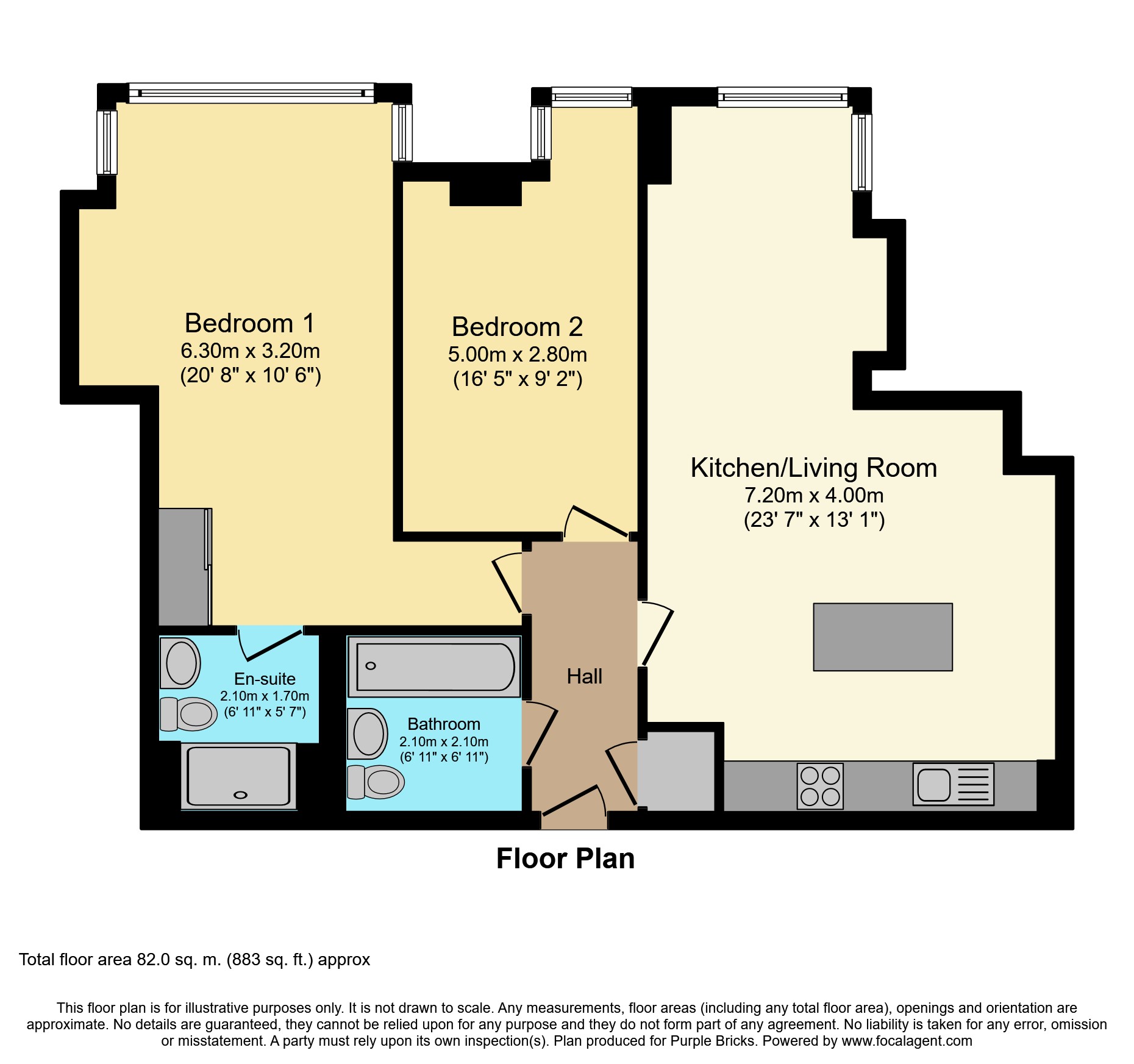 2 Bedrooms Flat for sale in 60 London Road, St. Albans AL1