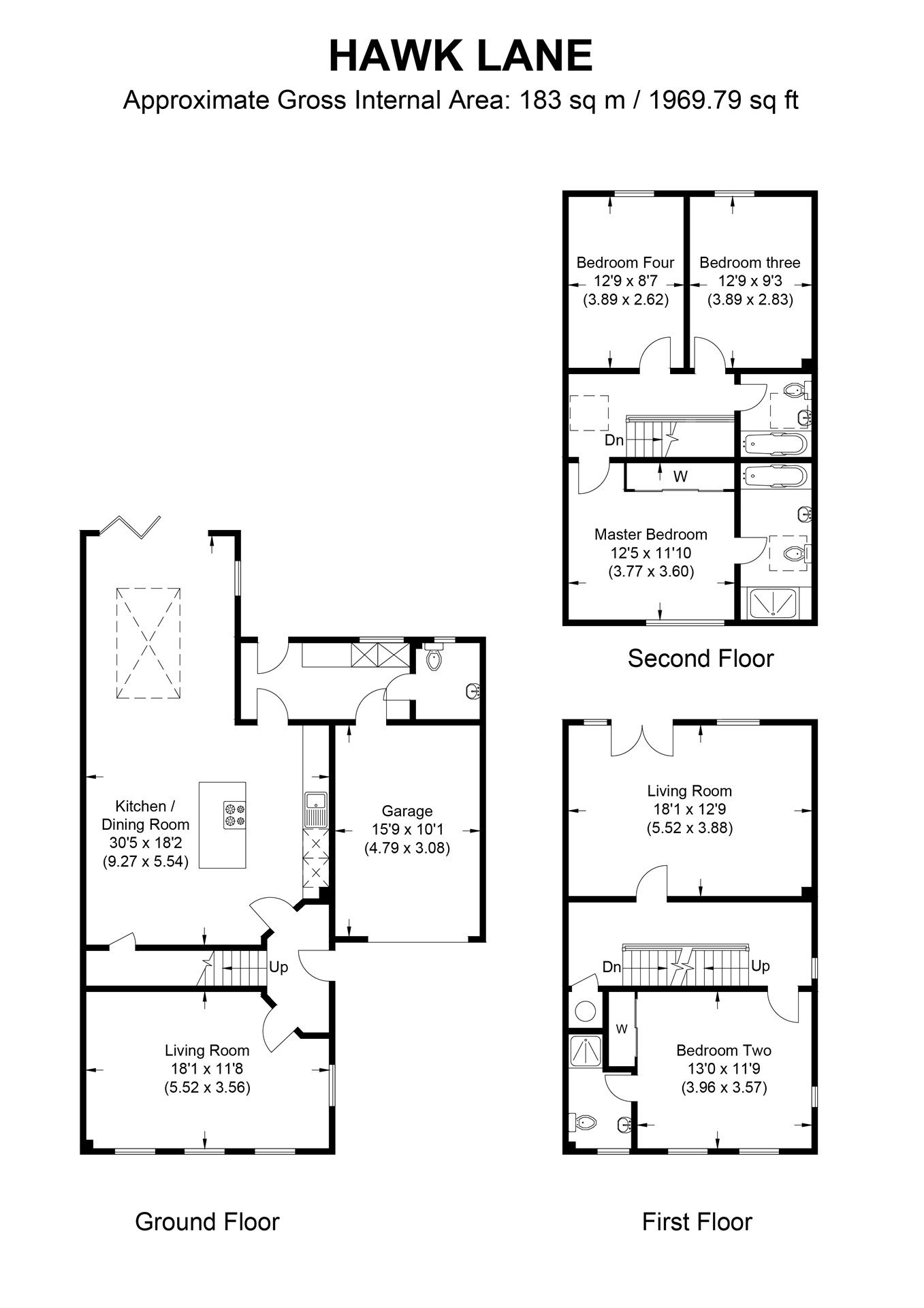 4 Bedrooms Detached house for sale in Hawk Lane, Bracknell, Berkshire RG12