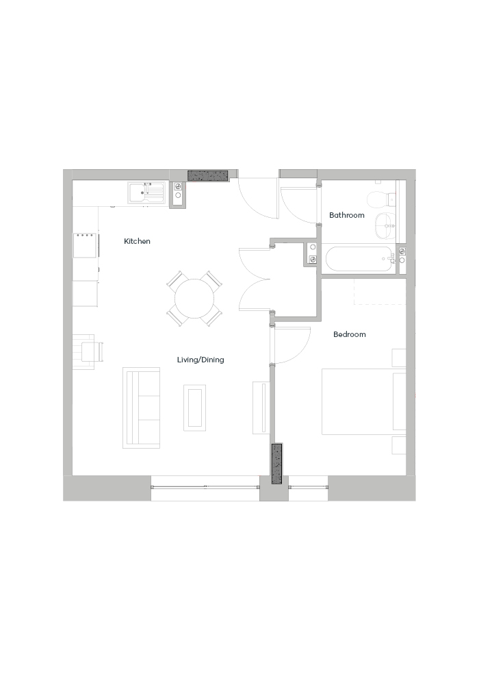 Plot 101, North Works, Birmingham floorplan