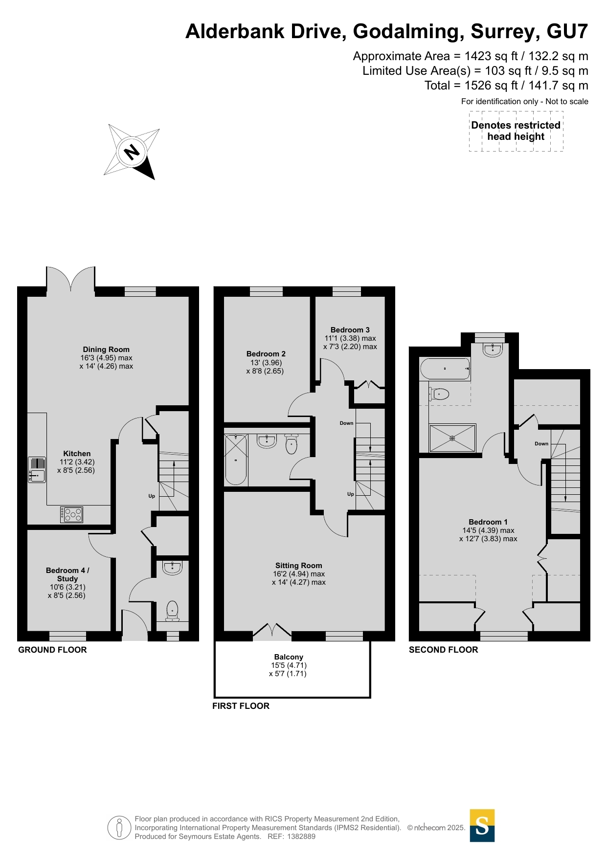 38, Alderbank Drive, Surrey floorplan