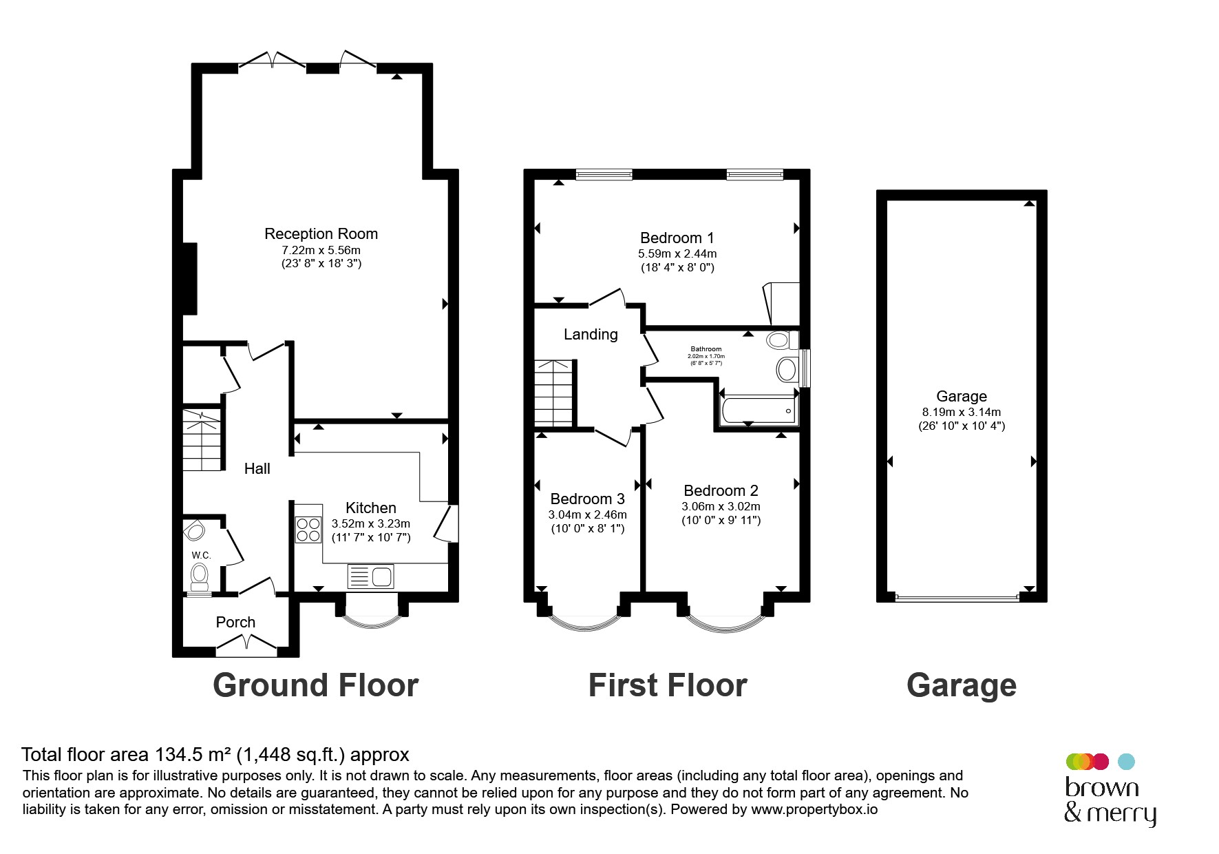 10, Biddenham Turn, Watford floorplan