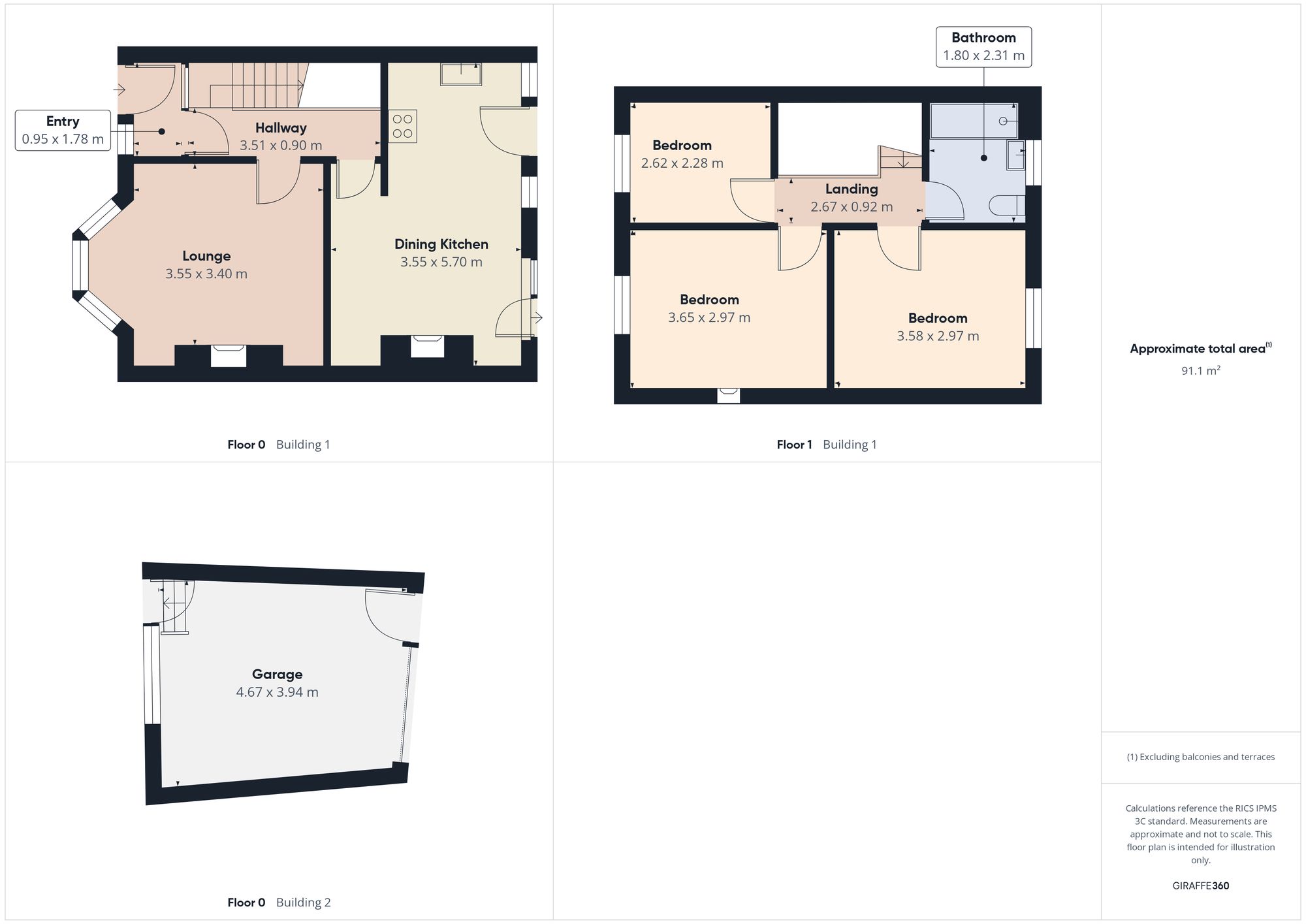 31 Ede Avenue, Gateshead floorplan