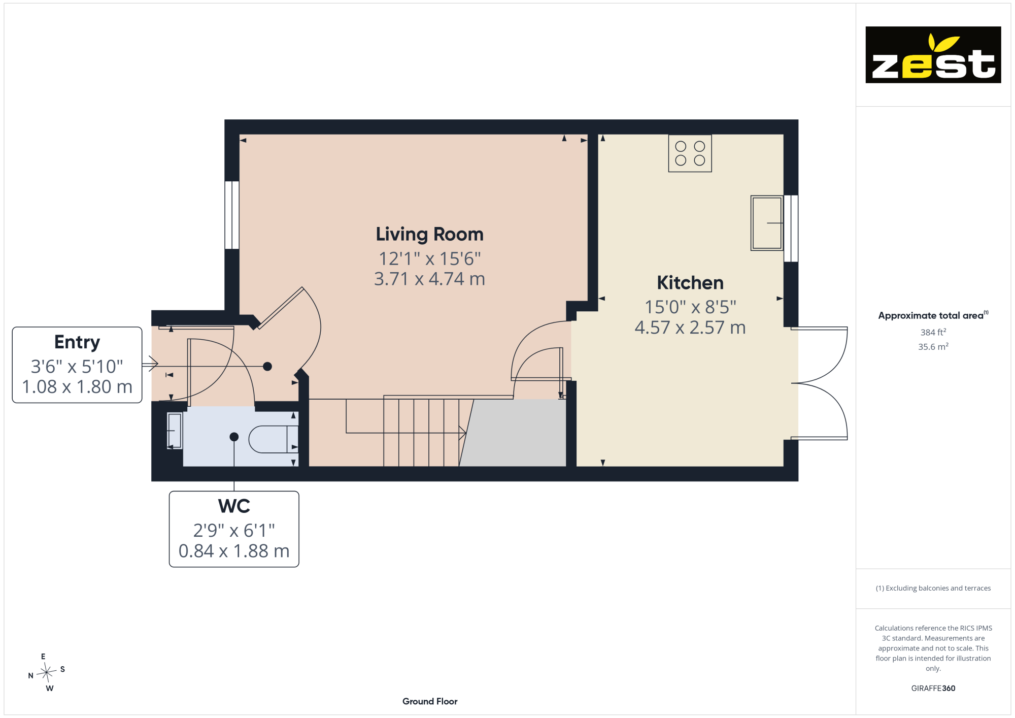 5, Colman Crescent, Hull floorplan