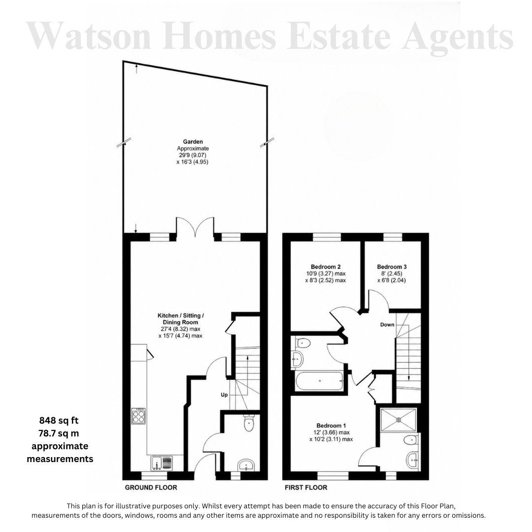 62, Metcalfe Avenue, Carshalton floorplan